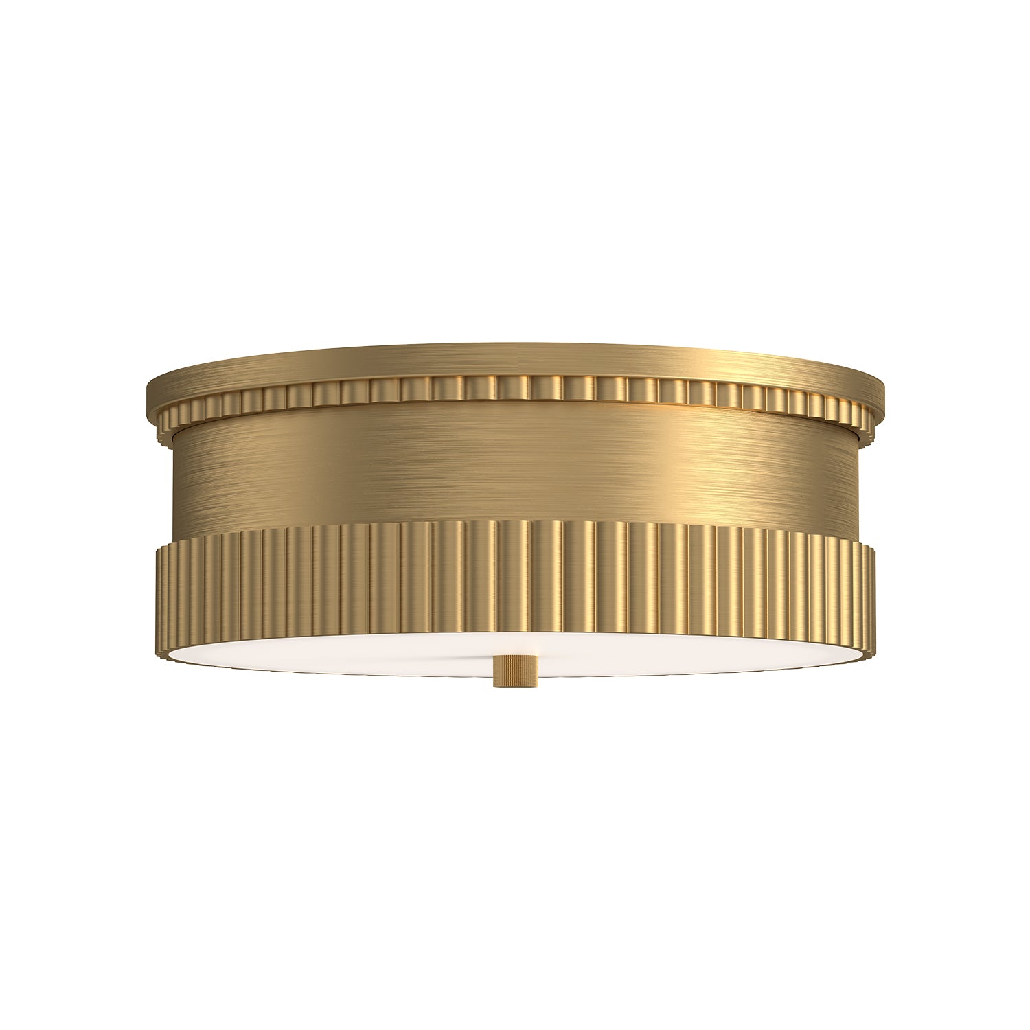 Rue 14-in Steel Flush Mount
