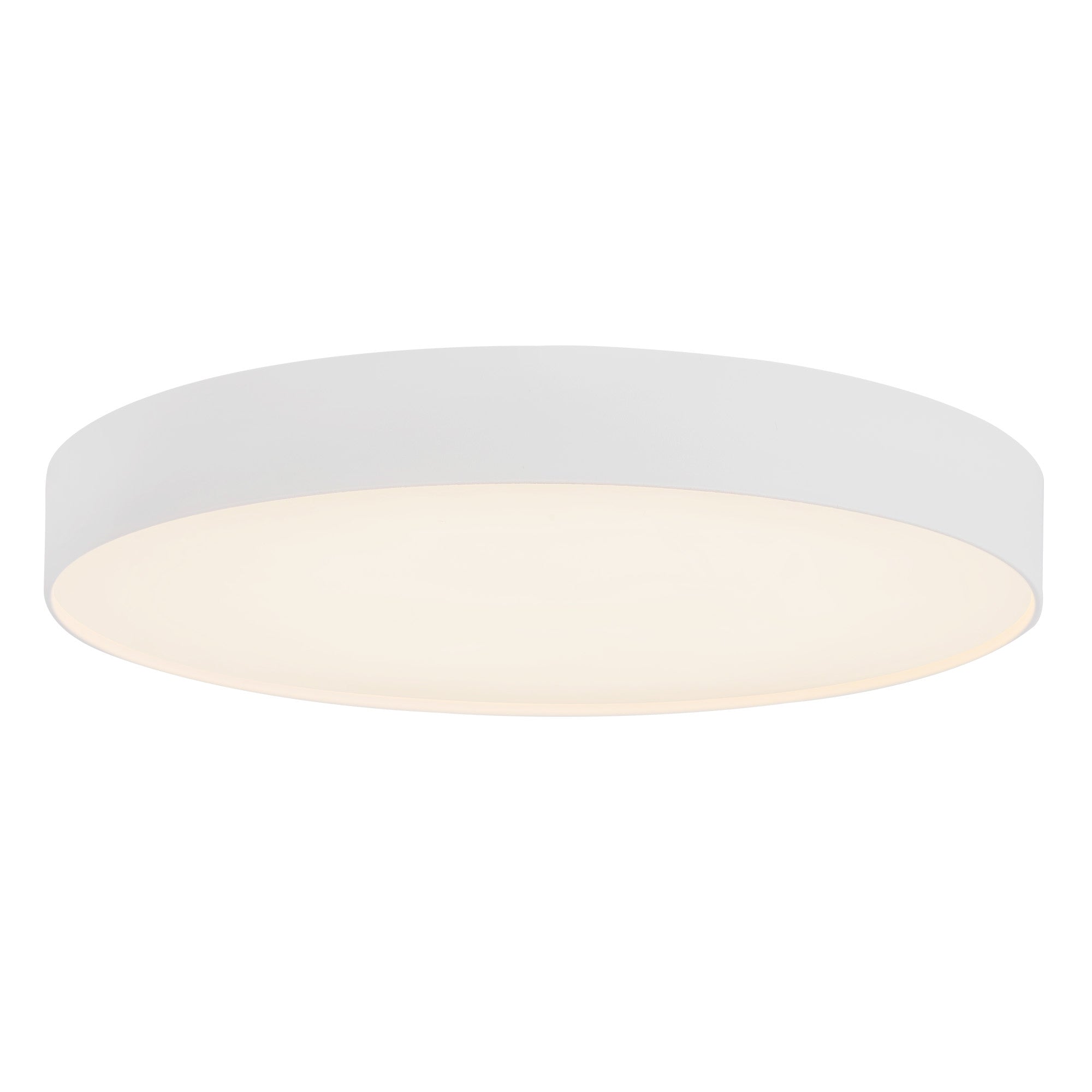 Rynn 7-in Aluminum Flush Mount