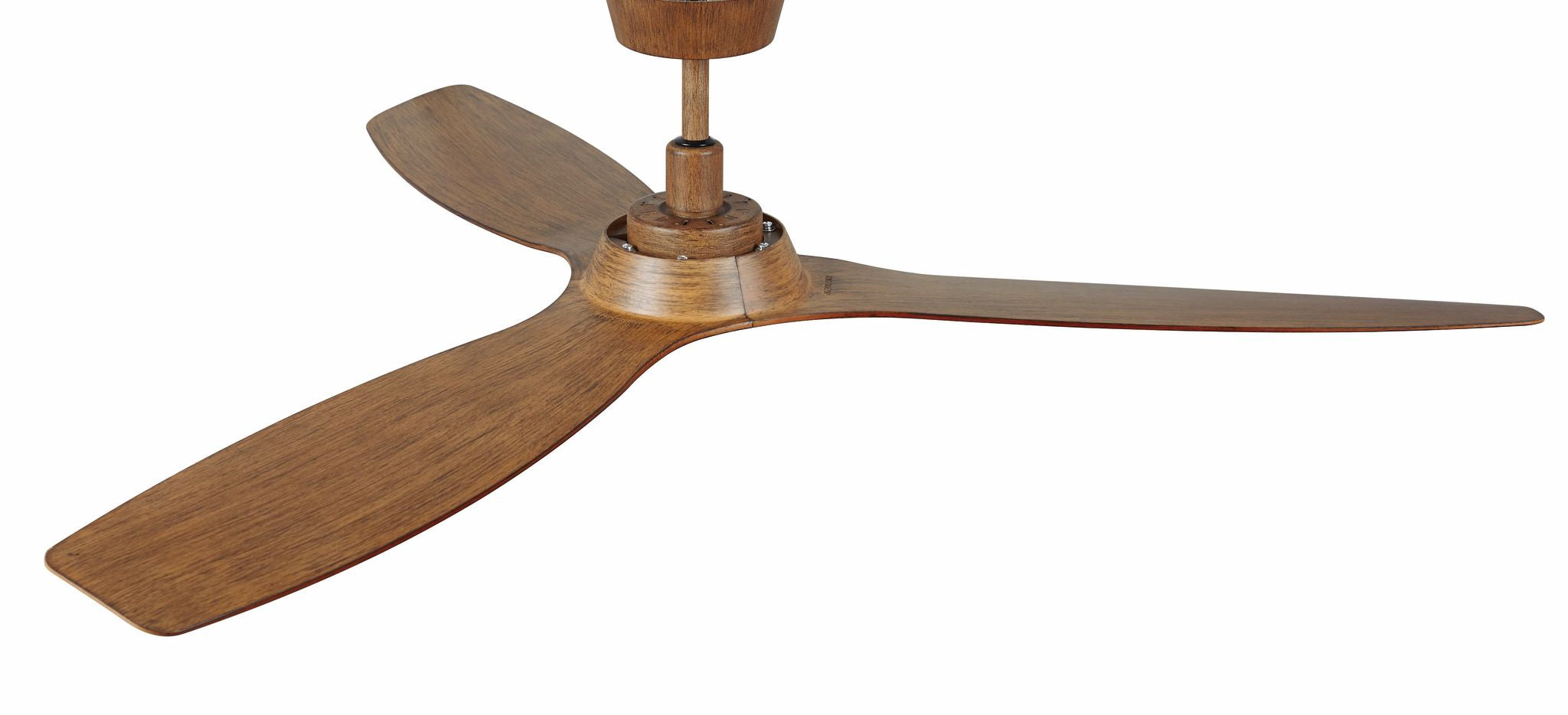 52 Inch Indoor Outdoor DC Fan in Dark Koa with Remote