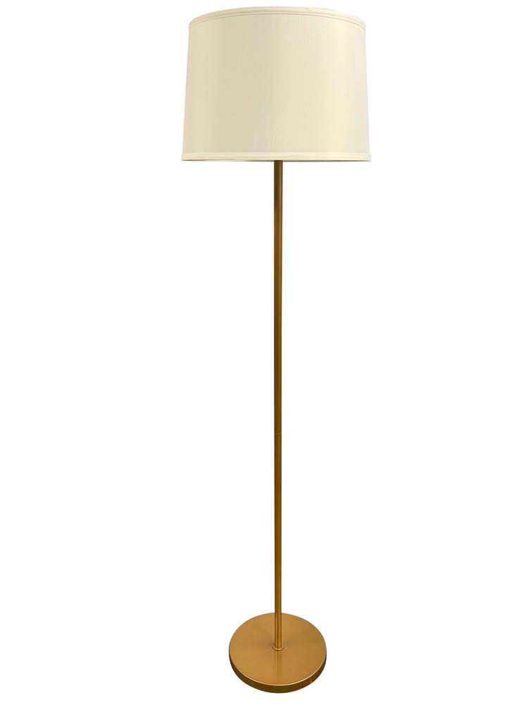63-inch Sawyer Heritage Gold Floor Lamp