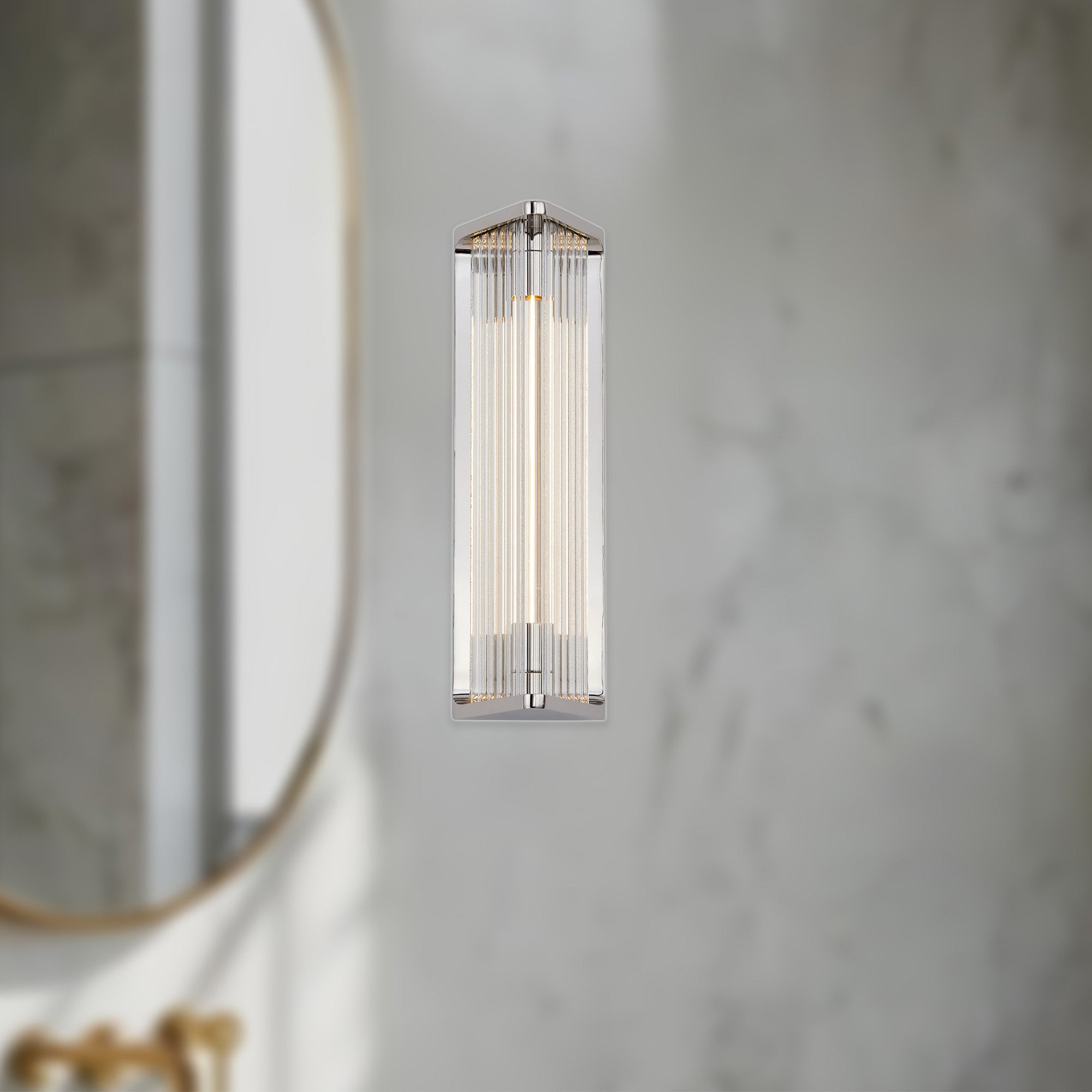 Sabre 12-in Steel Vanity Light