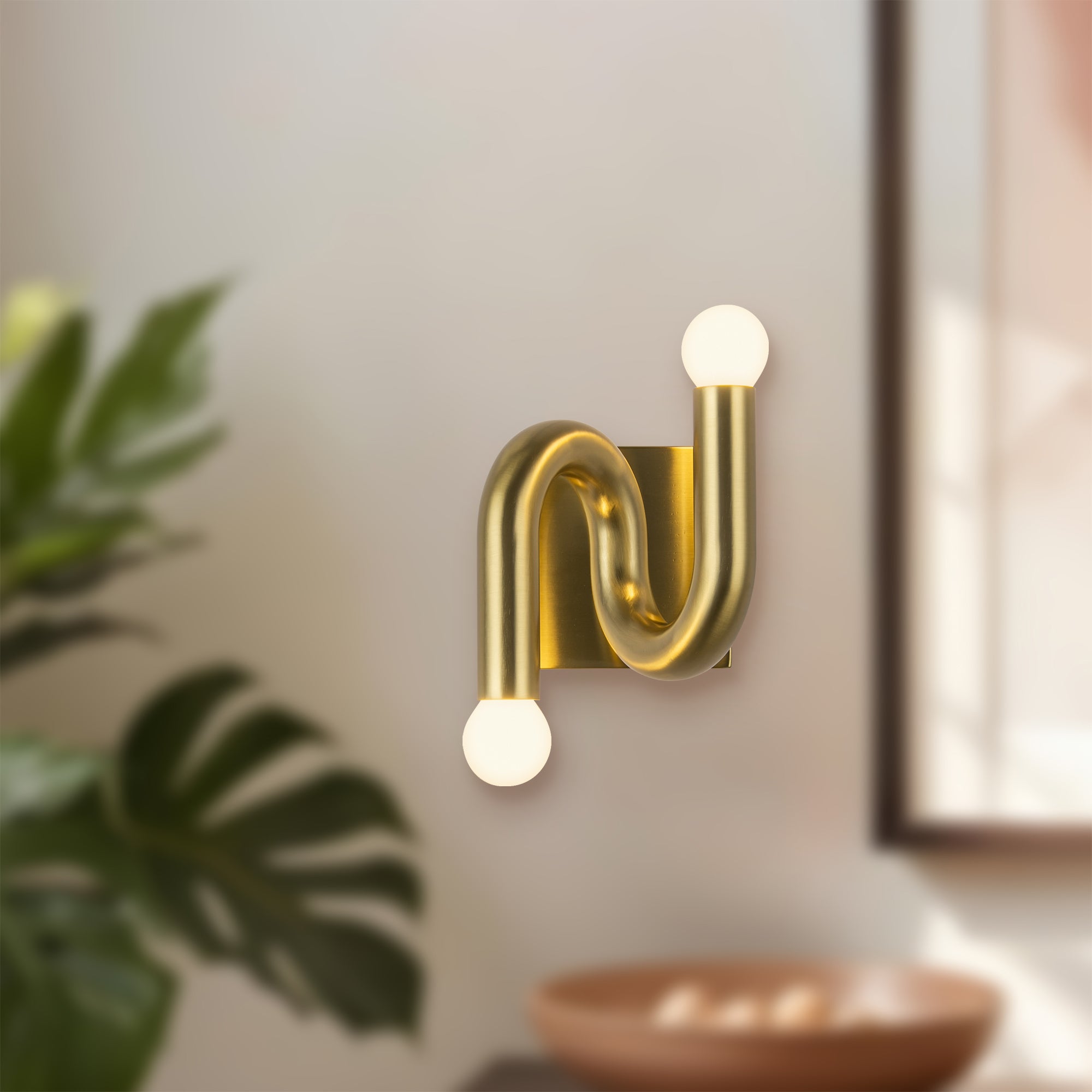 Sadie 6-in Aluminum Vanity Light