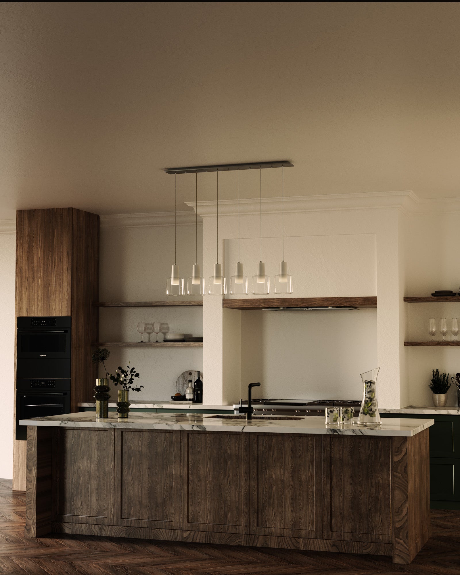 Samson 42-in Steel Multi Pendant