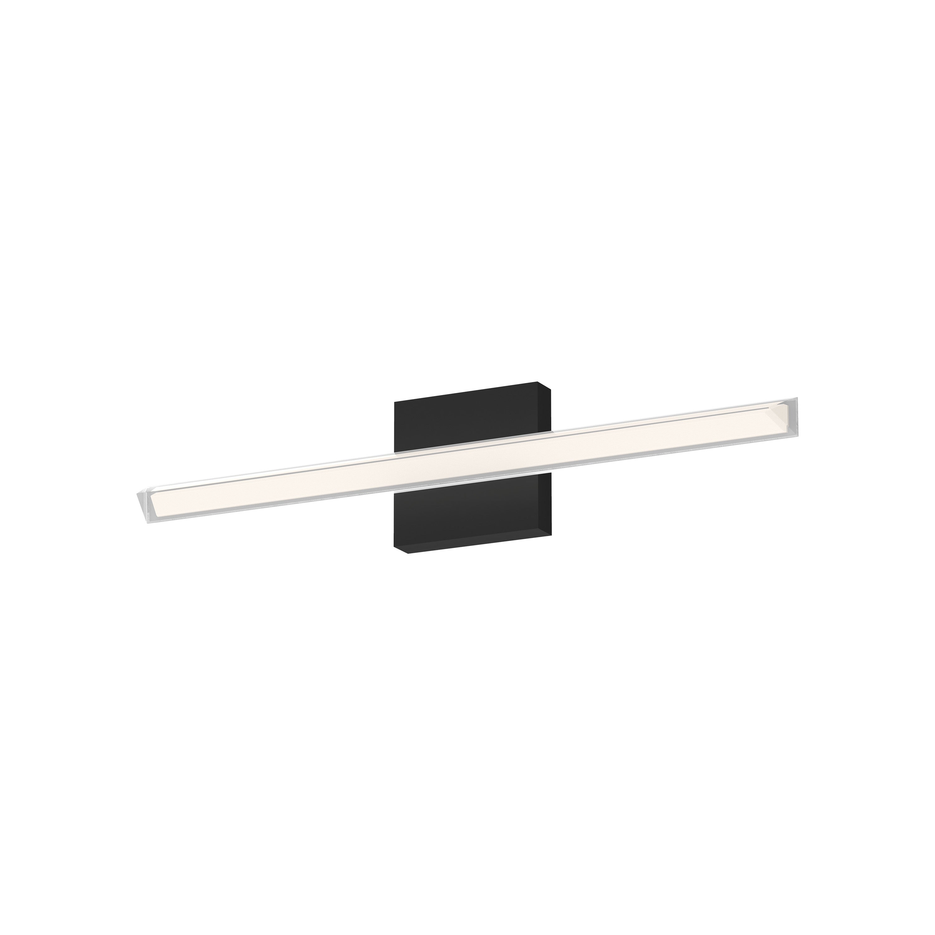 Saphir 23-in Aluminum Vanity Light