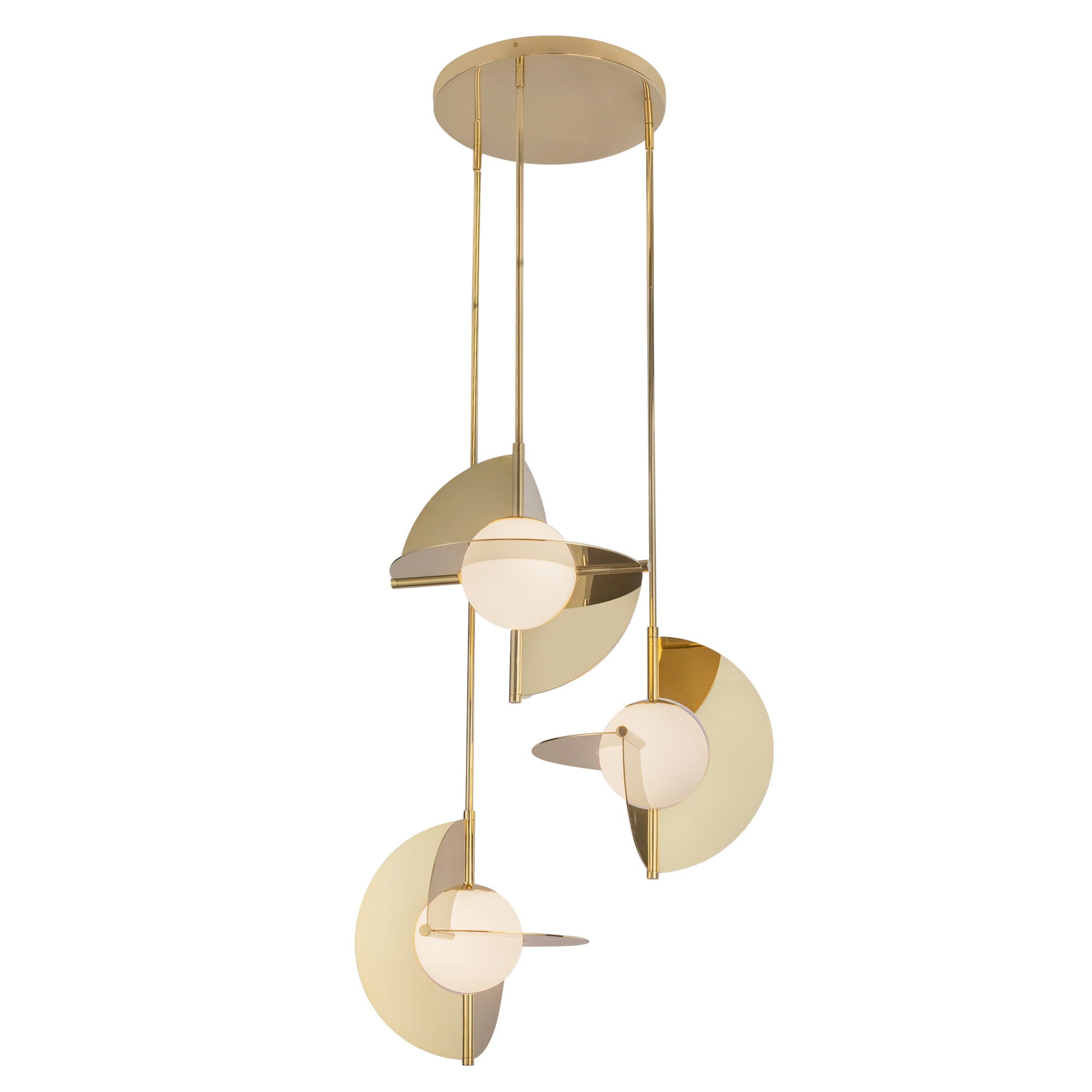 Scorpio 27-in Aluminum Chandelier