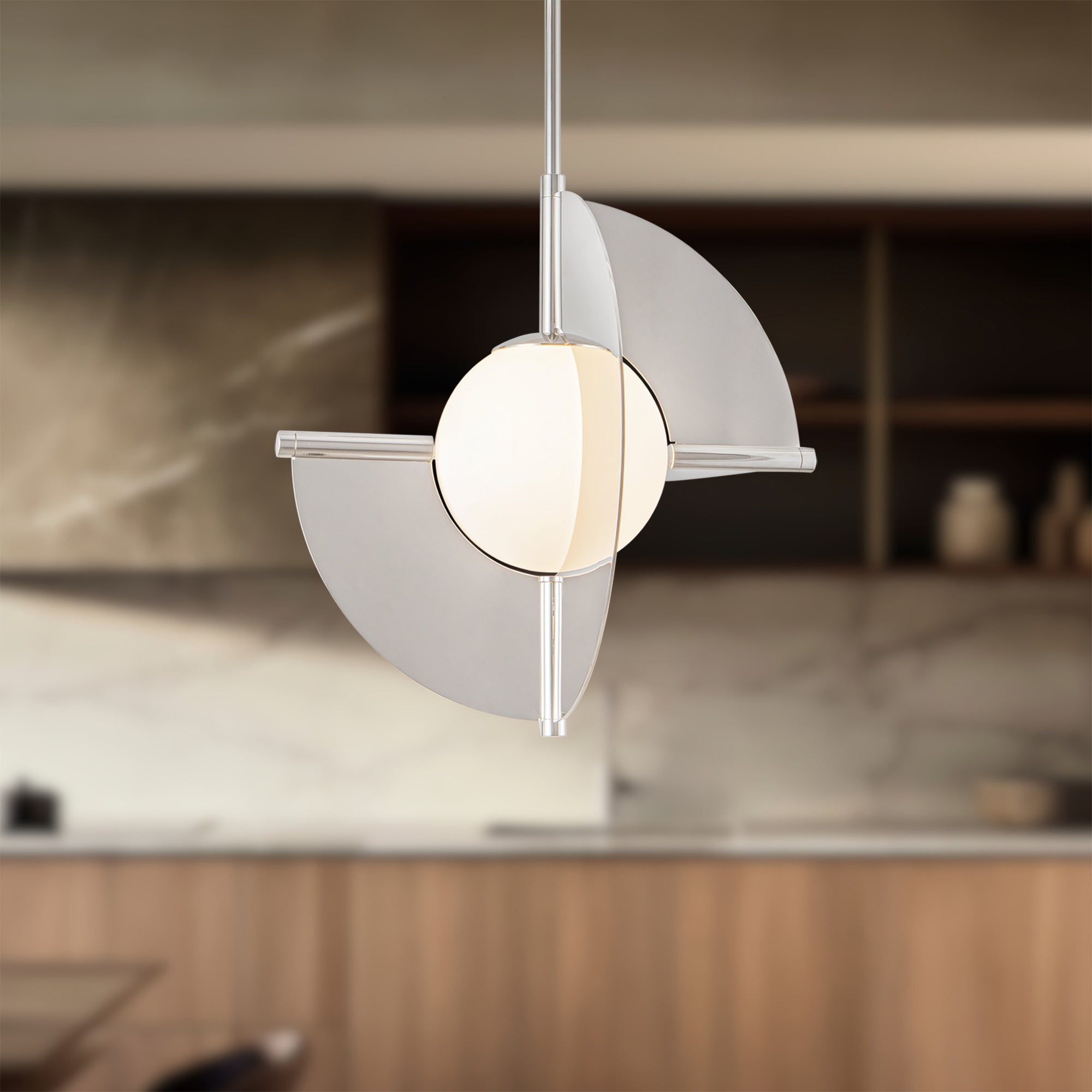 Scorpio 16-in Aluminum Pendant