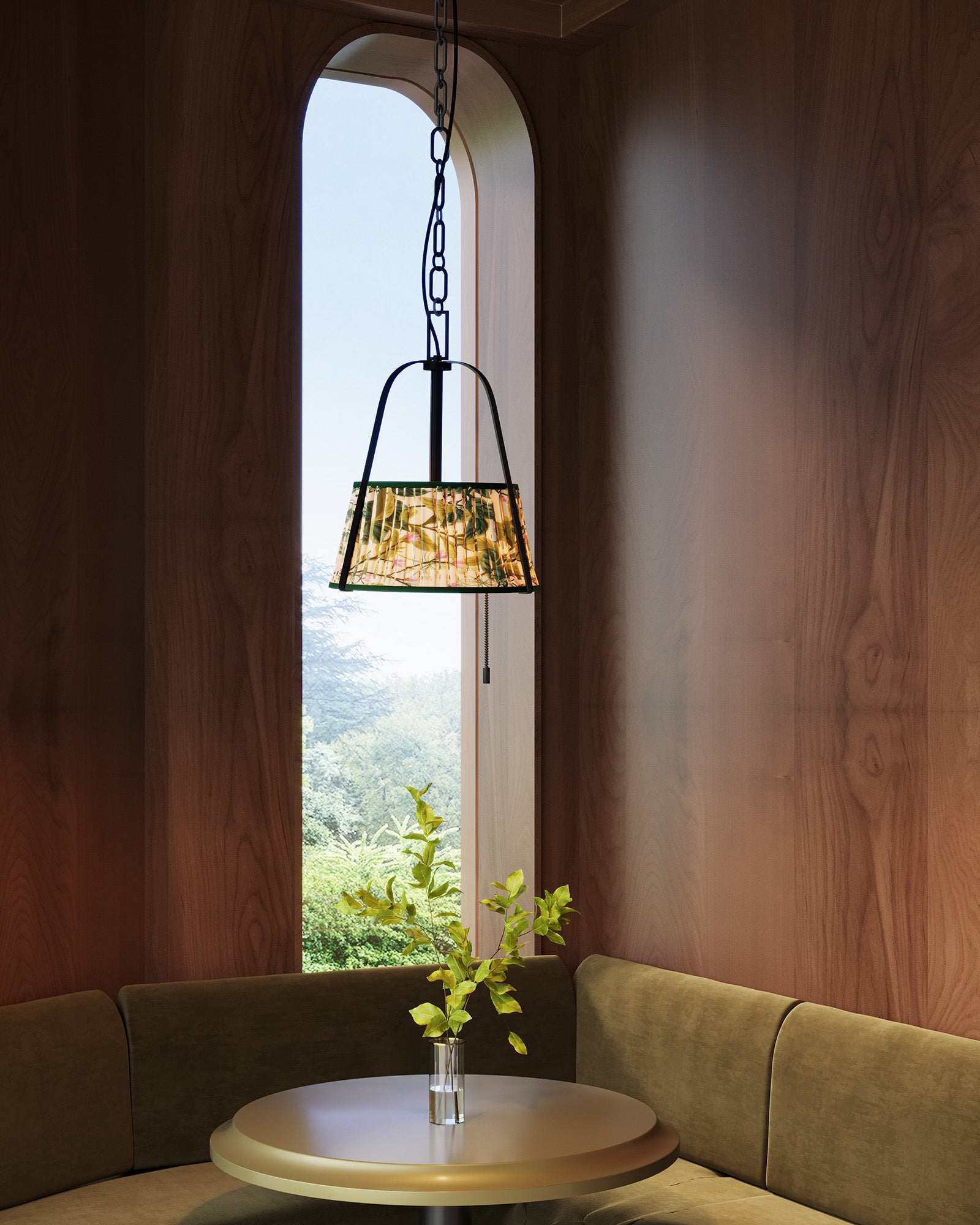 Scout 13-in Steel Pendant