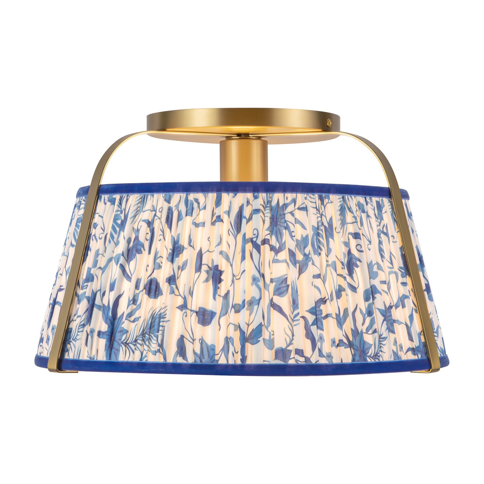 Scout 13-in Steel Semi-Flush Mount
