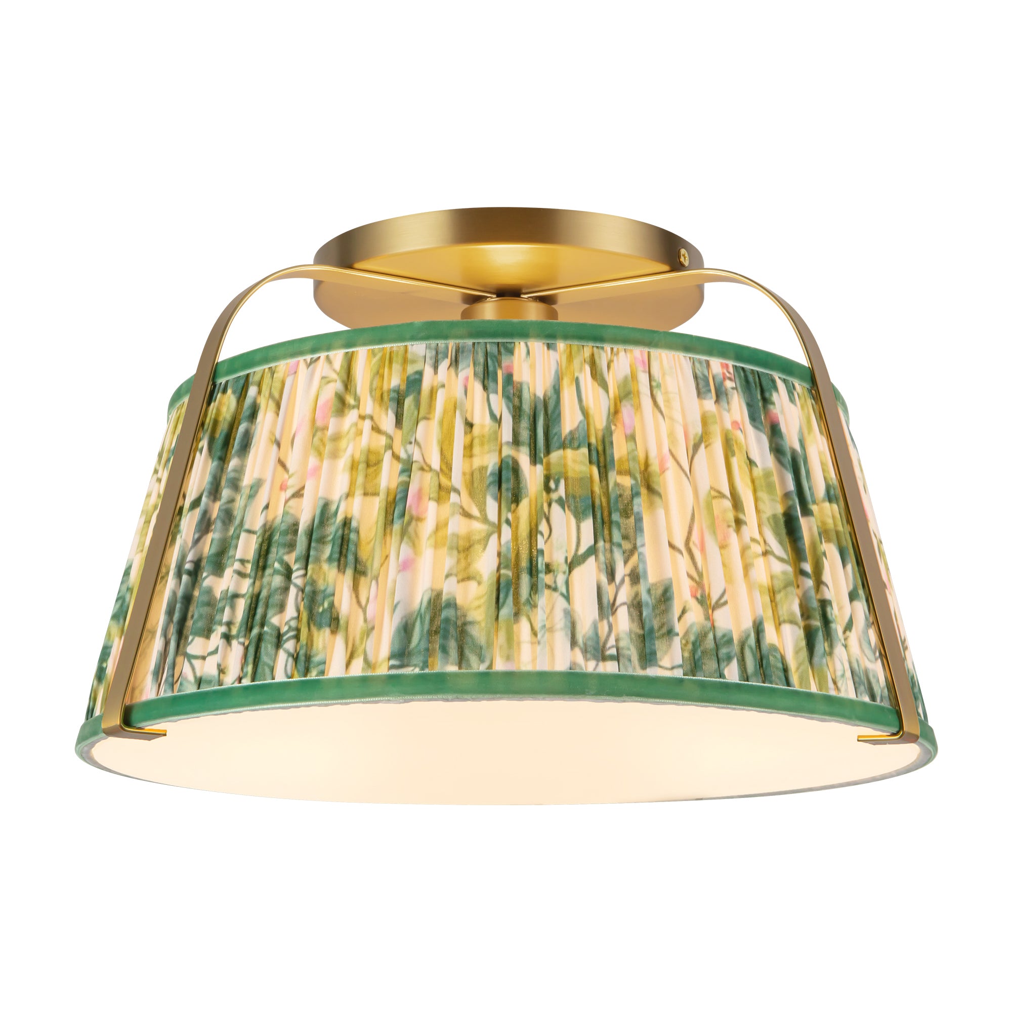 Scout 13-in Steel Semi-Flush Mount