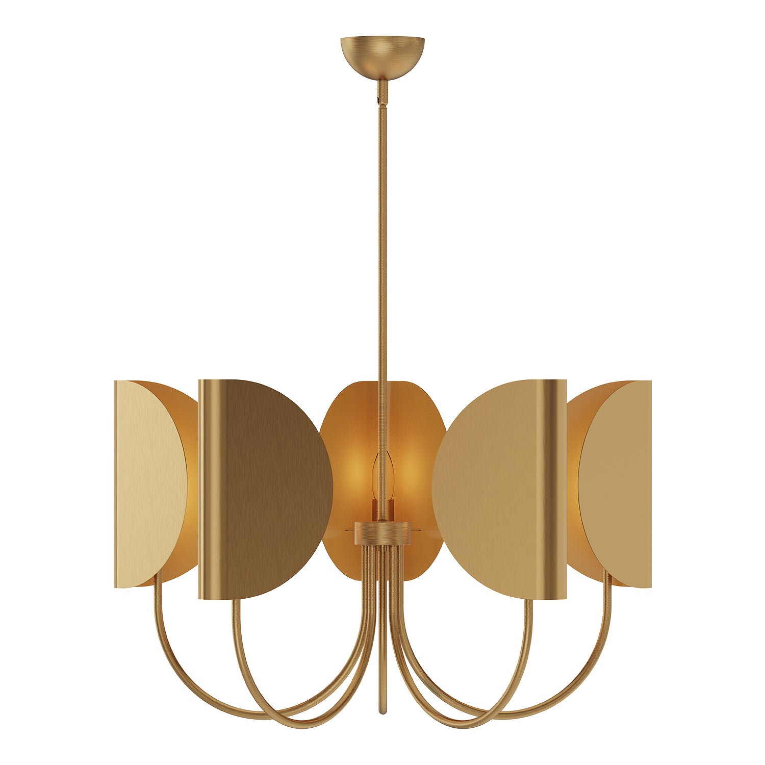 Seno 32-in Steel Chandelier