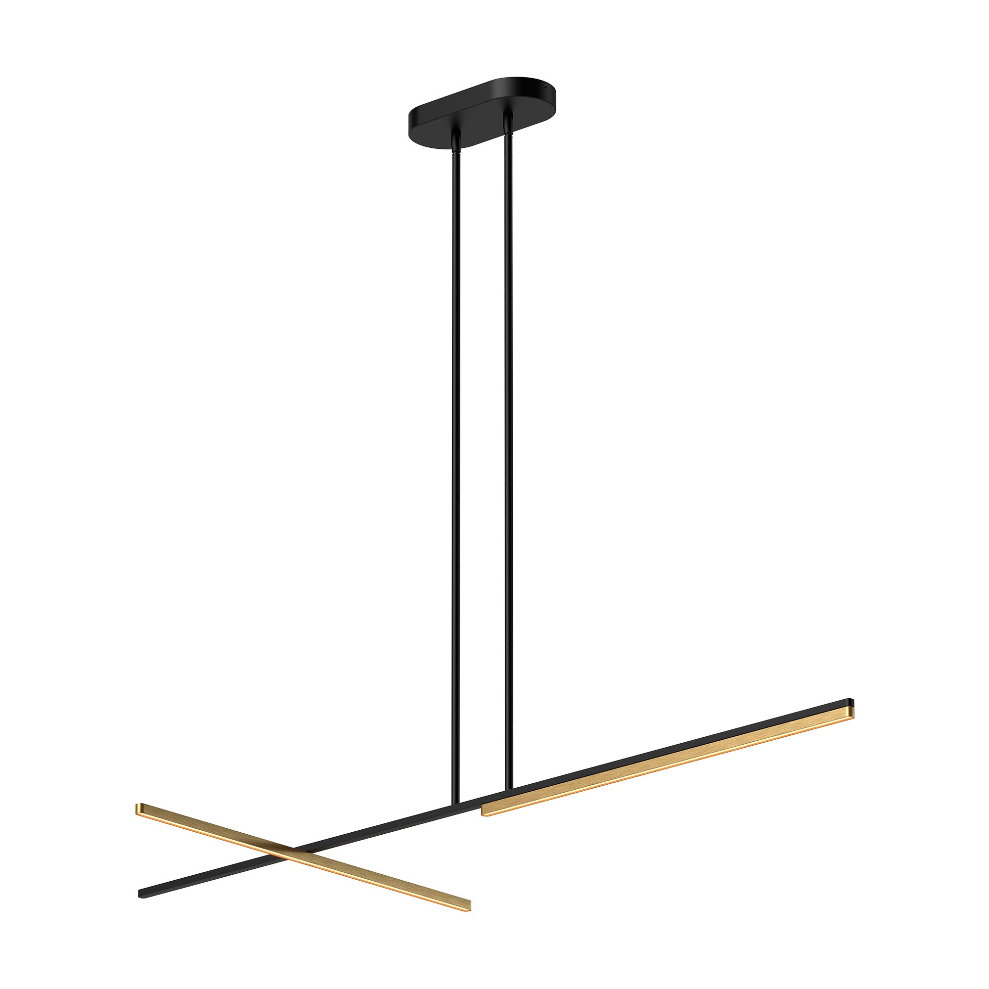Shift 60-in Aluminum Linear Pendant