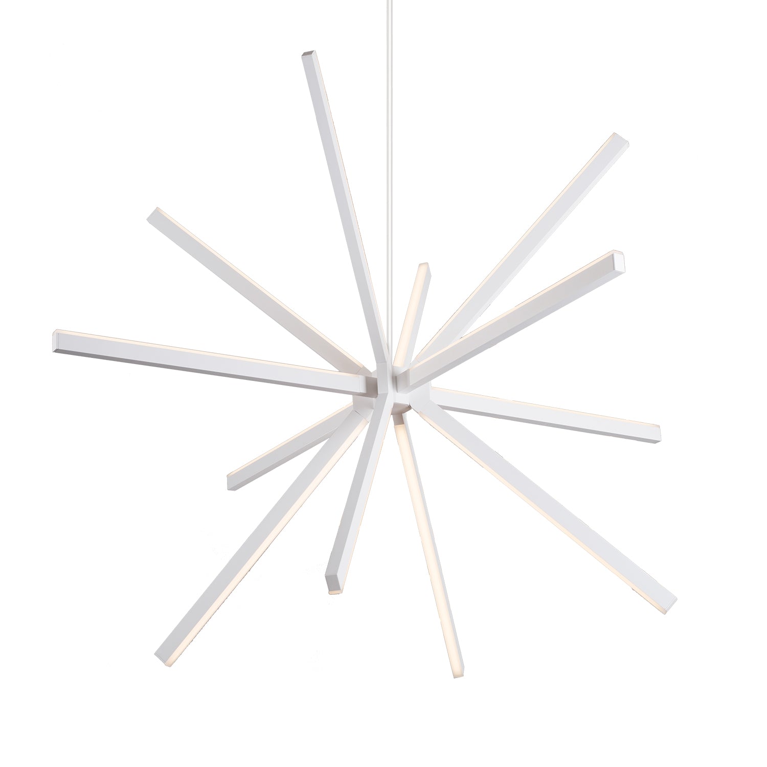 Sirius 56-in Aluminum Chandelier