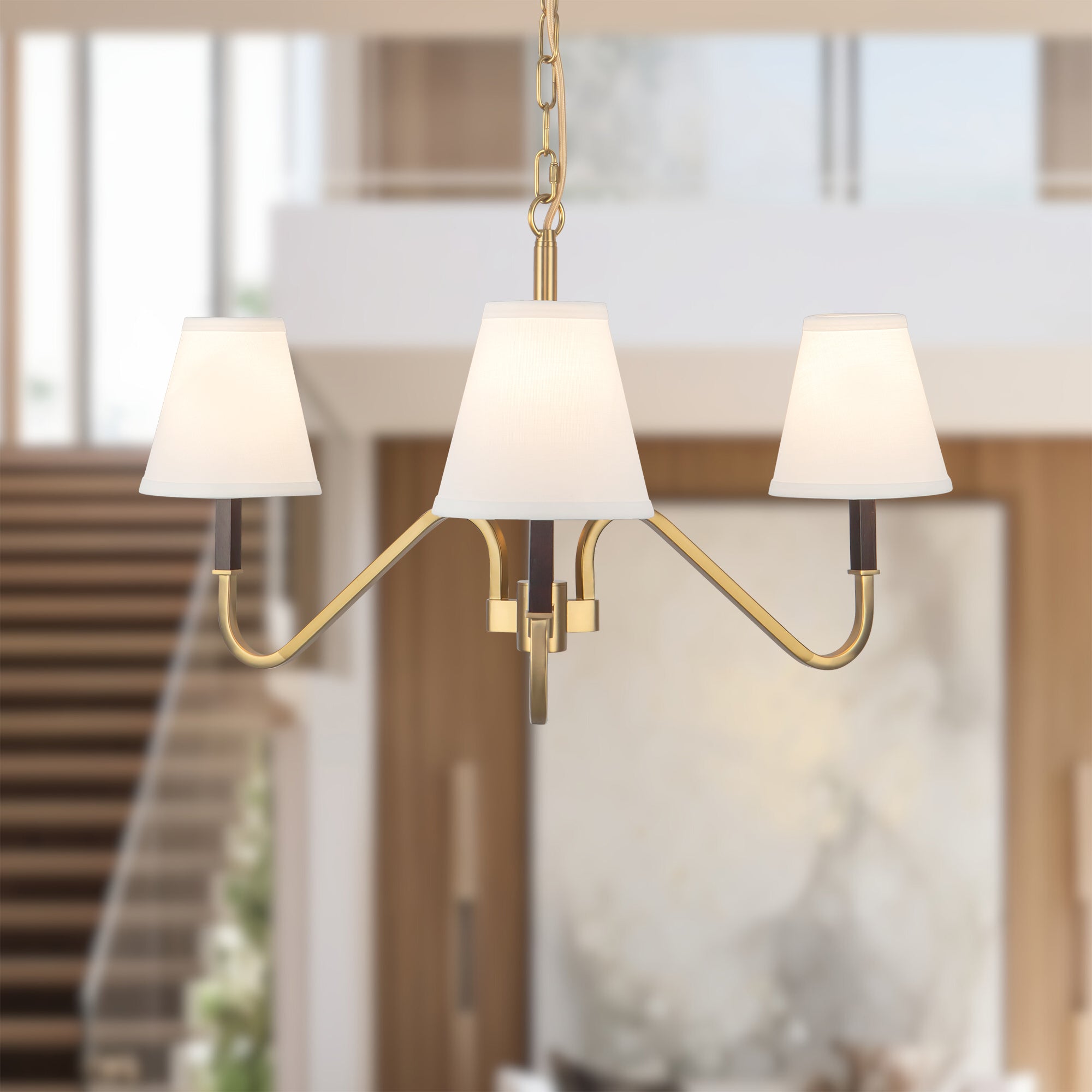 Sloan 30-in Steel Chandelier