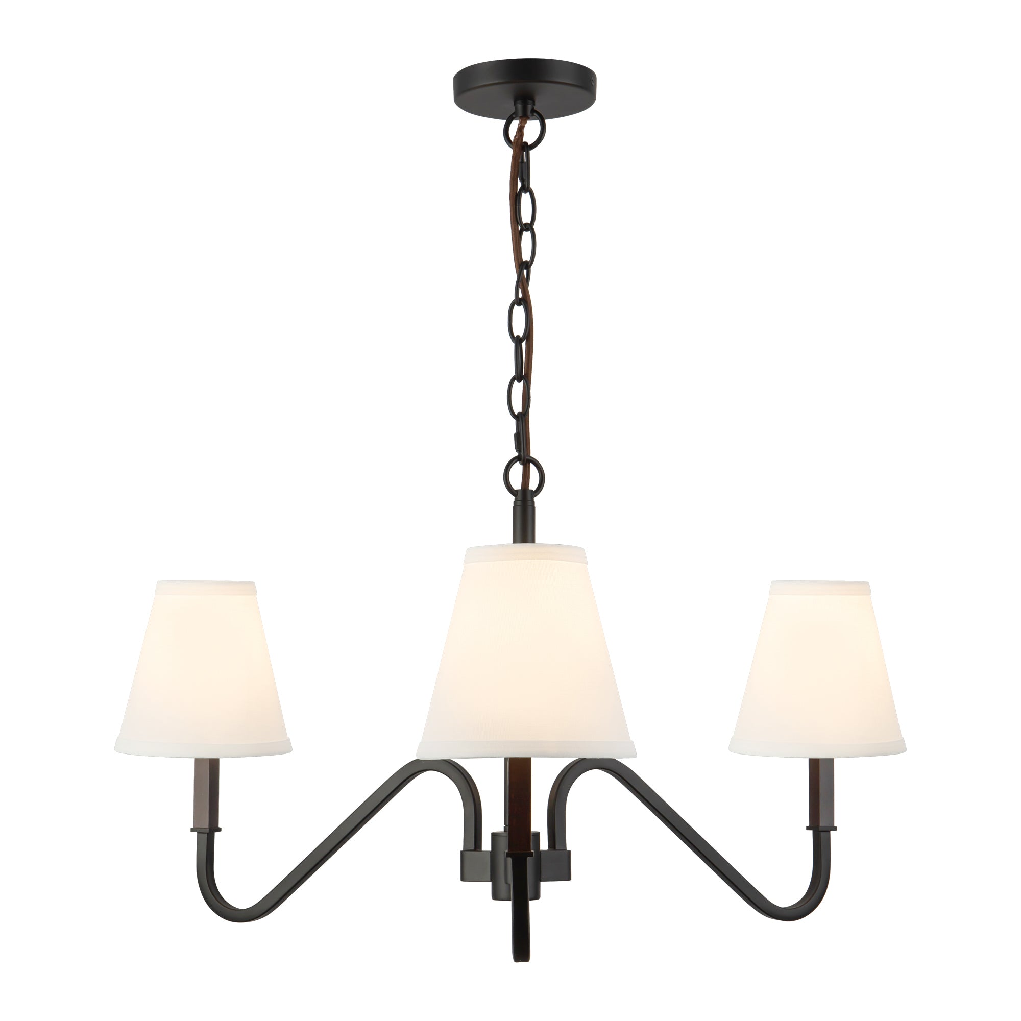 Sloan 30-in Steel Chandelier