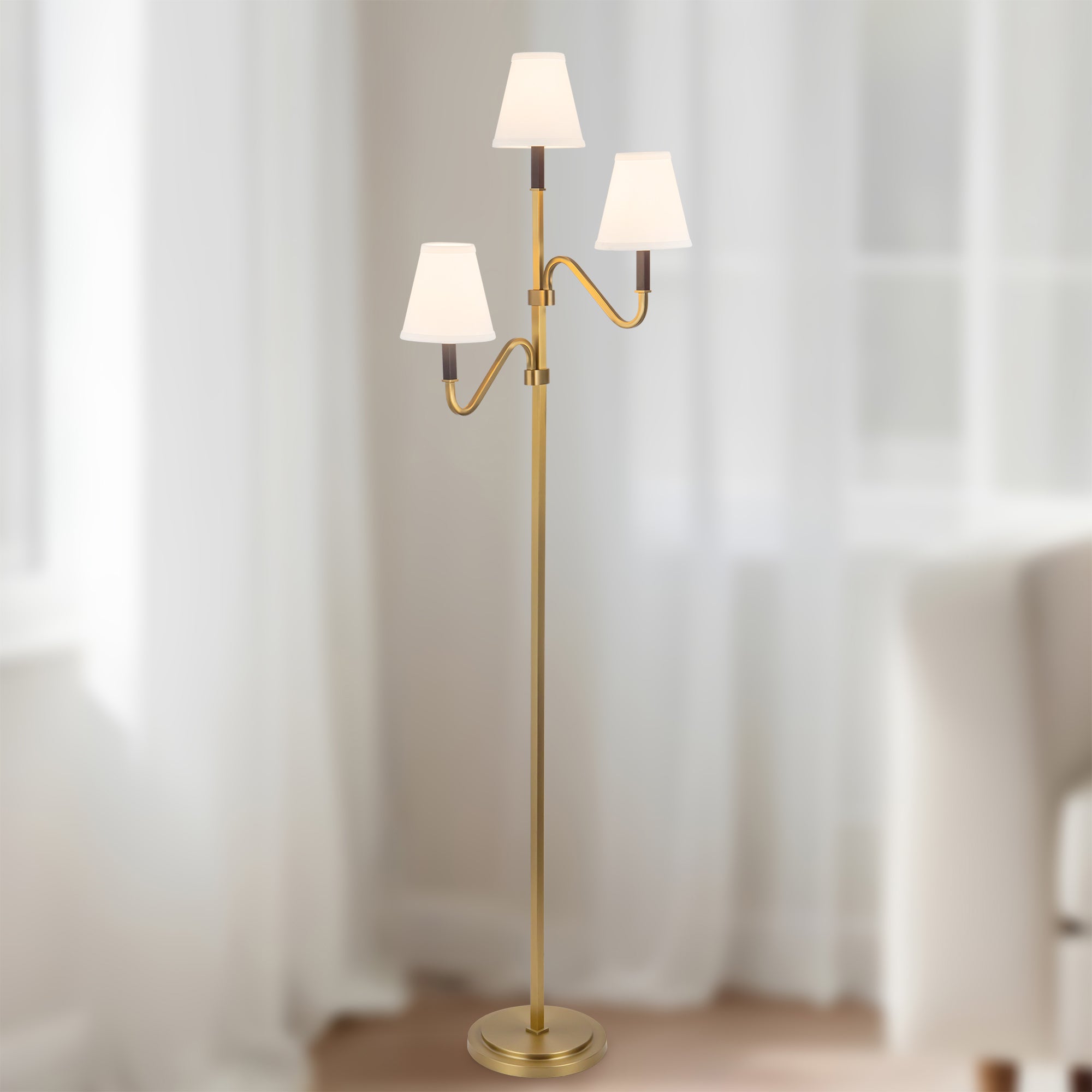 Sloan 68-in Steel Floor Lamp