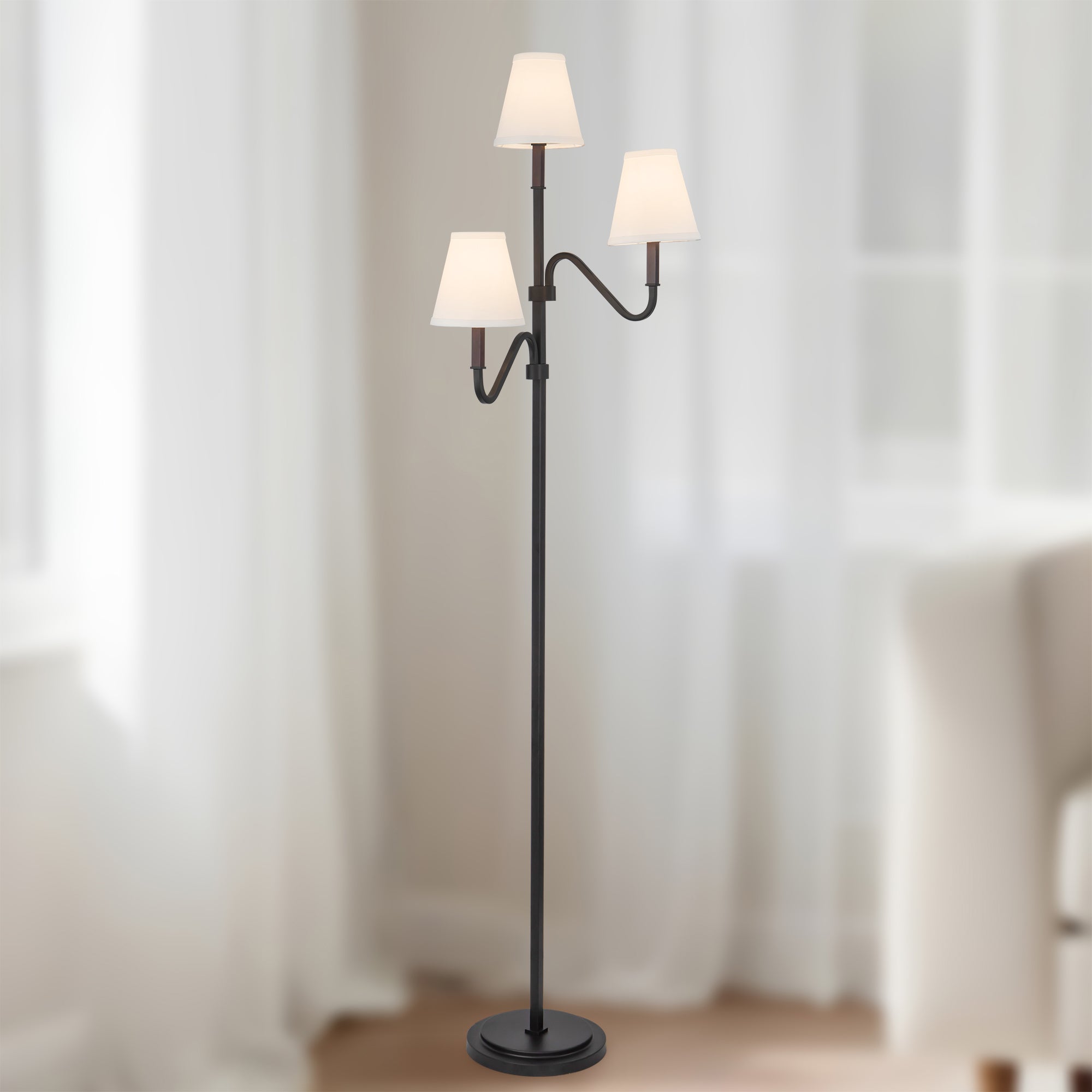 Sloan 68-in Steel Floor Lamp