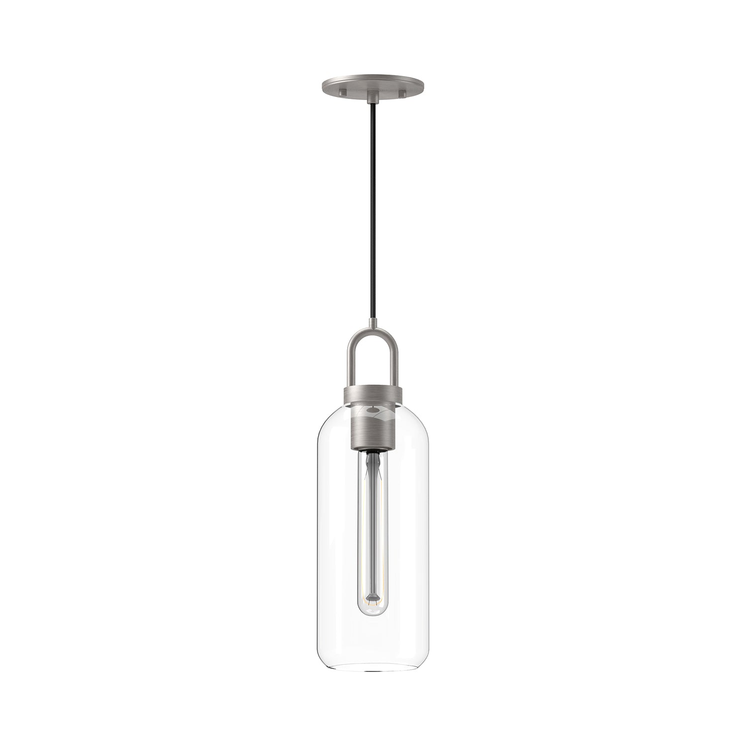 Soji 5-in Steel Pendant