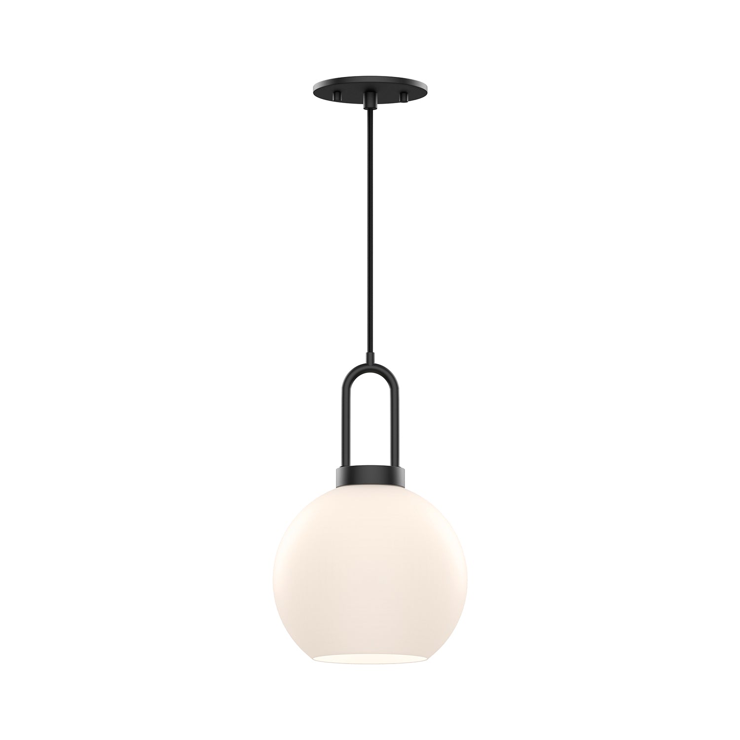 Soji 8-in Clear Glass Mini Socket Pendant