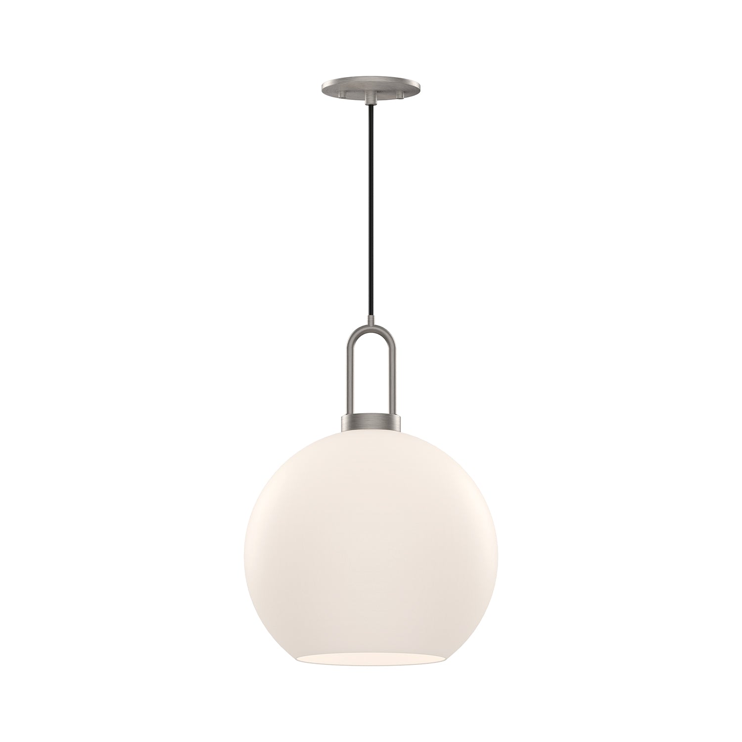 Soji 10-in Clear Glass Socket Pendant