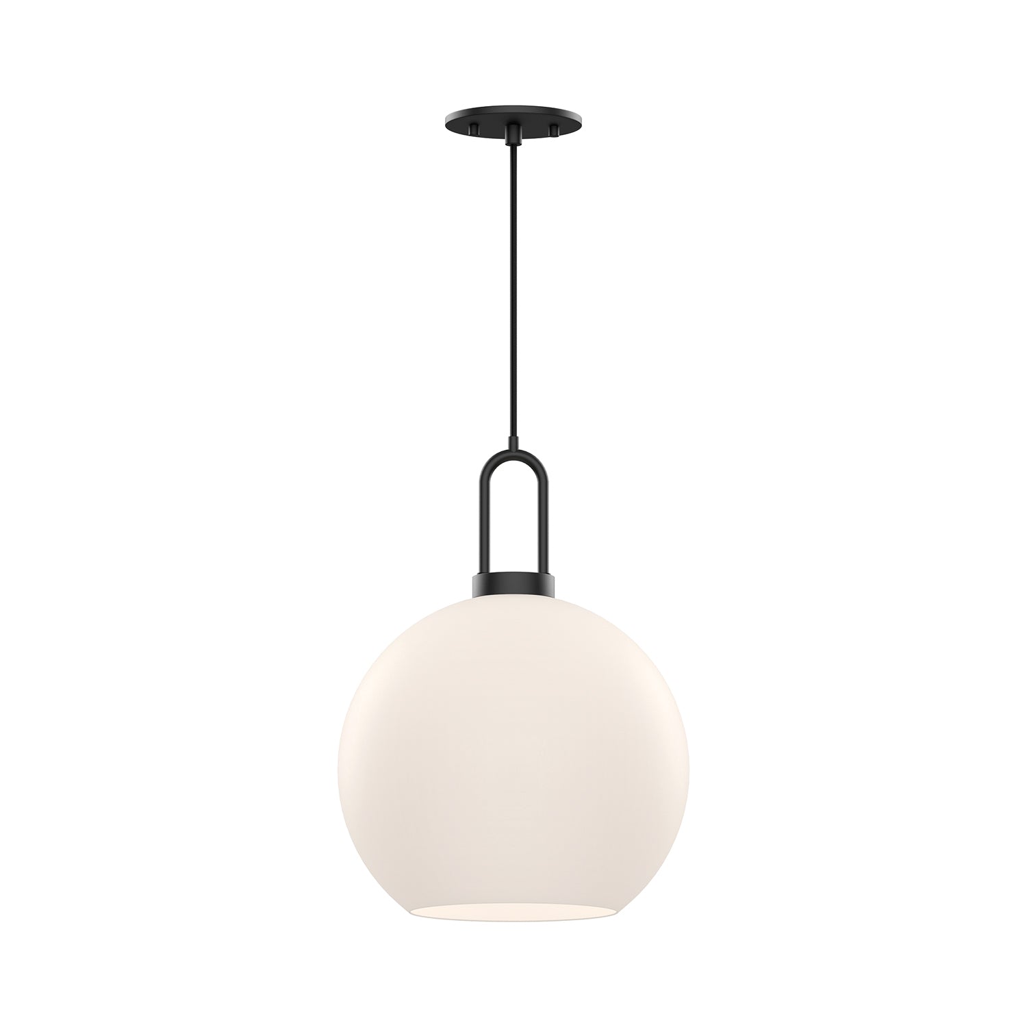 Soji 10-in Clear Glass Socket Pendant