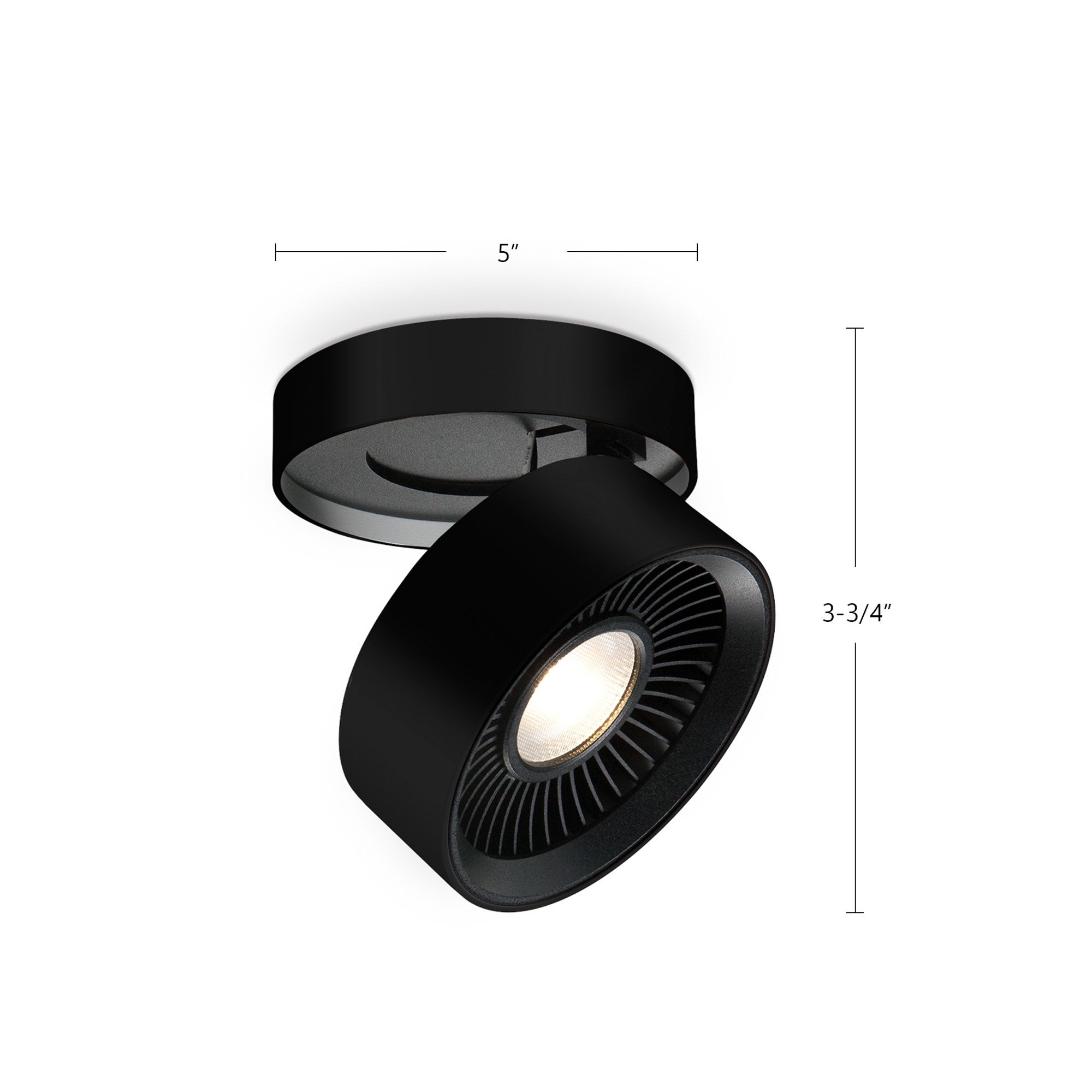 Solo 5-in Aluminum Flush Mount
