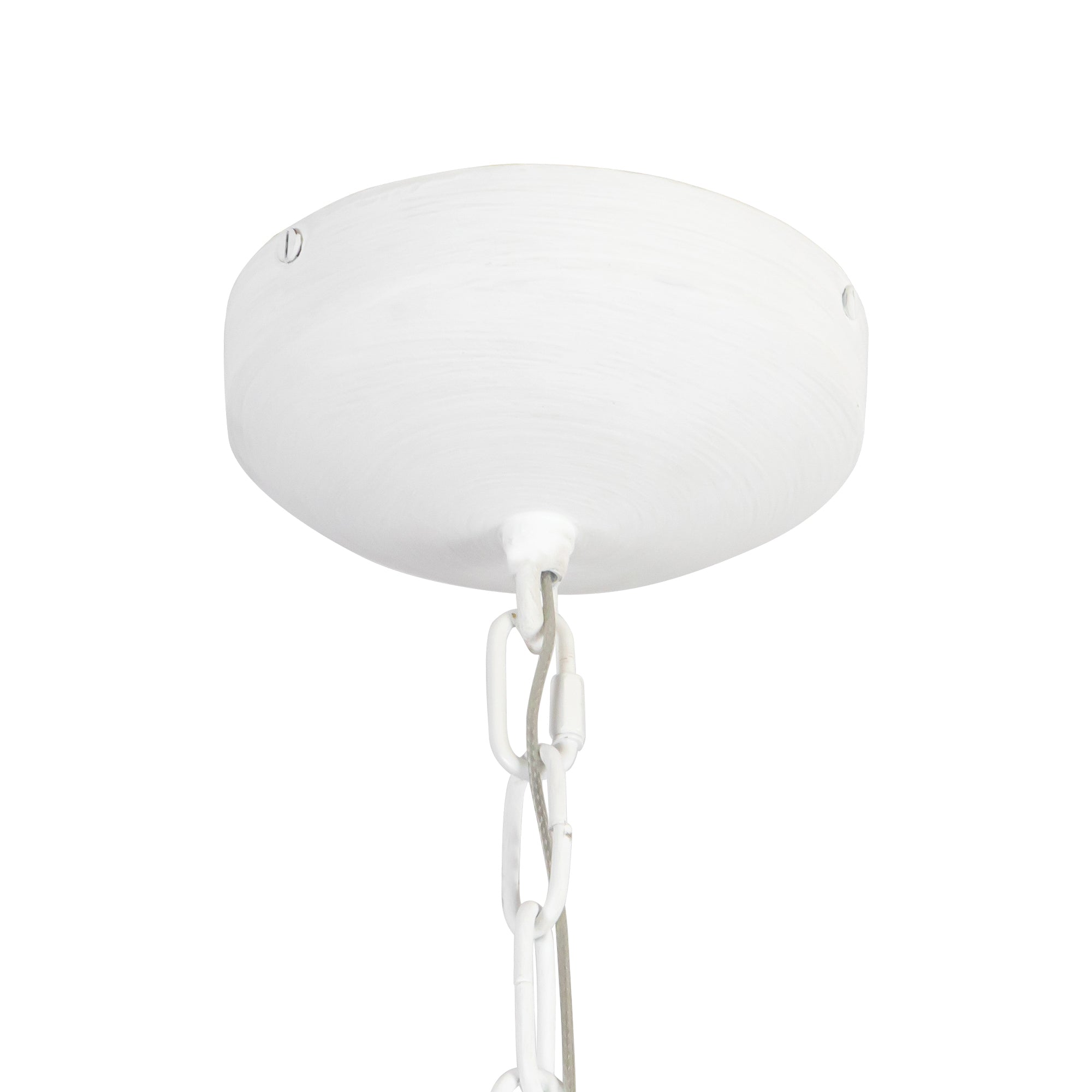 Spade 30-in Steel Chandelier