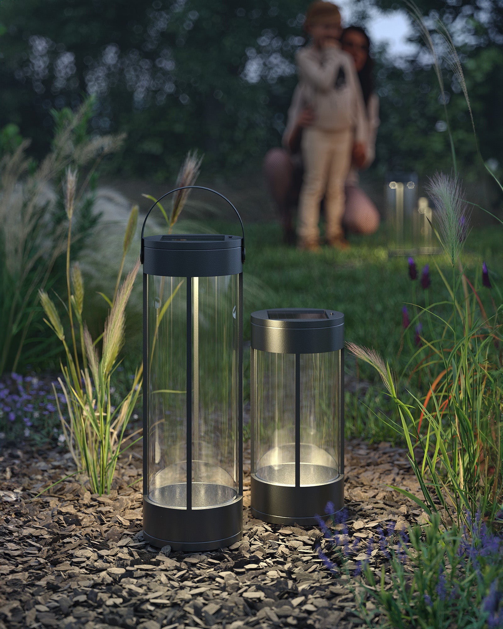 Suara 10-in Aluminum Outdoor Portable Lamp