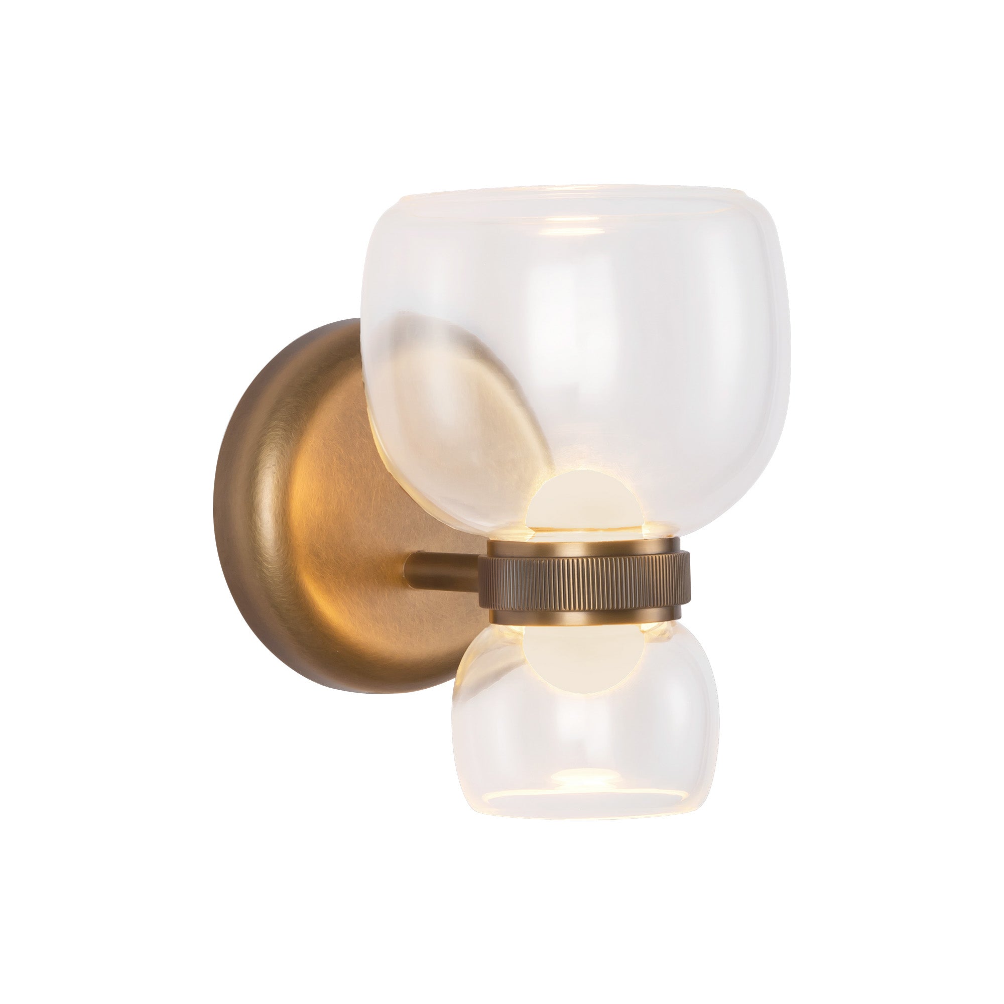 Sutton 8-in Steel Vanity Light