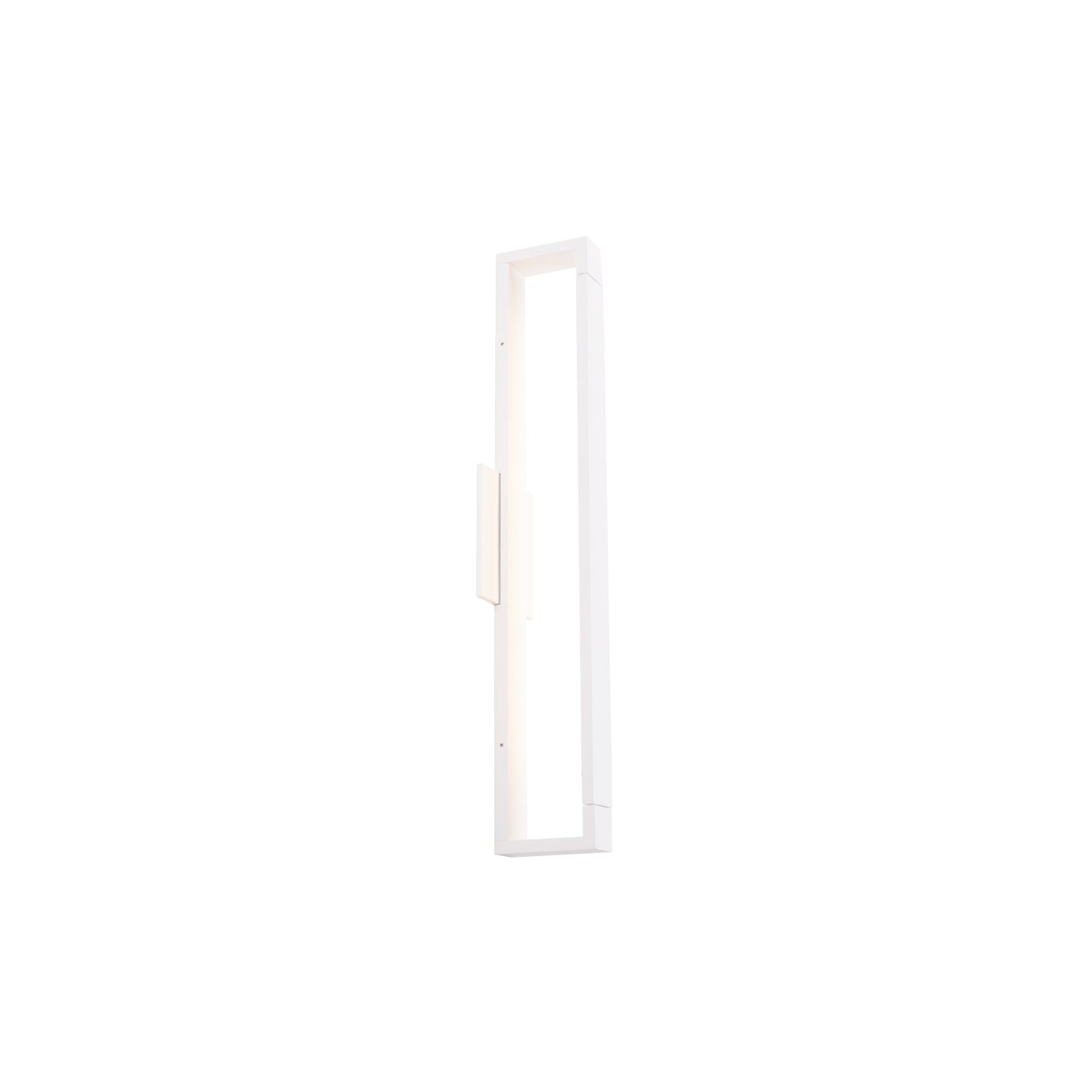 Swivel 24-in Aluminum Acrylic Wall Sconce