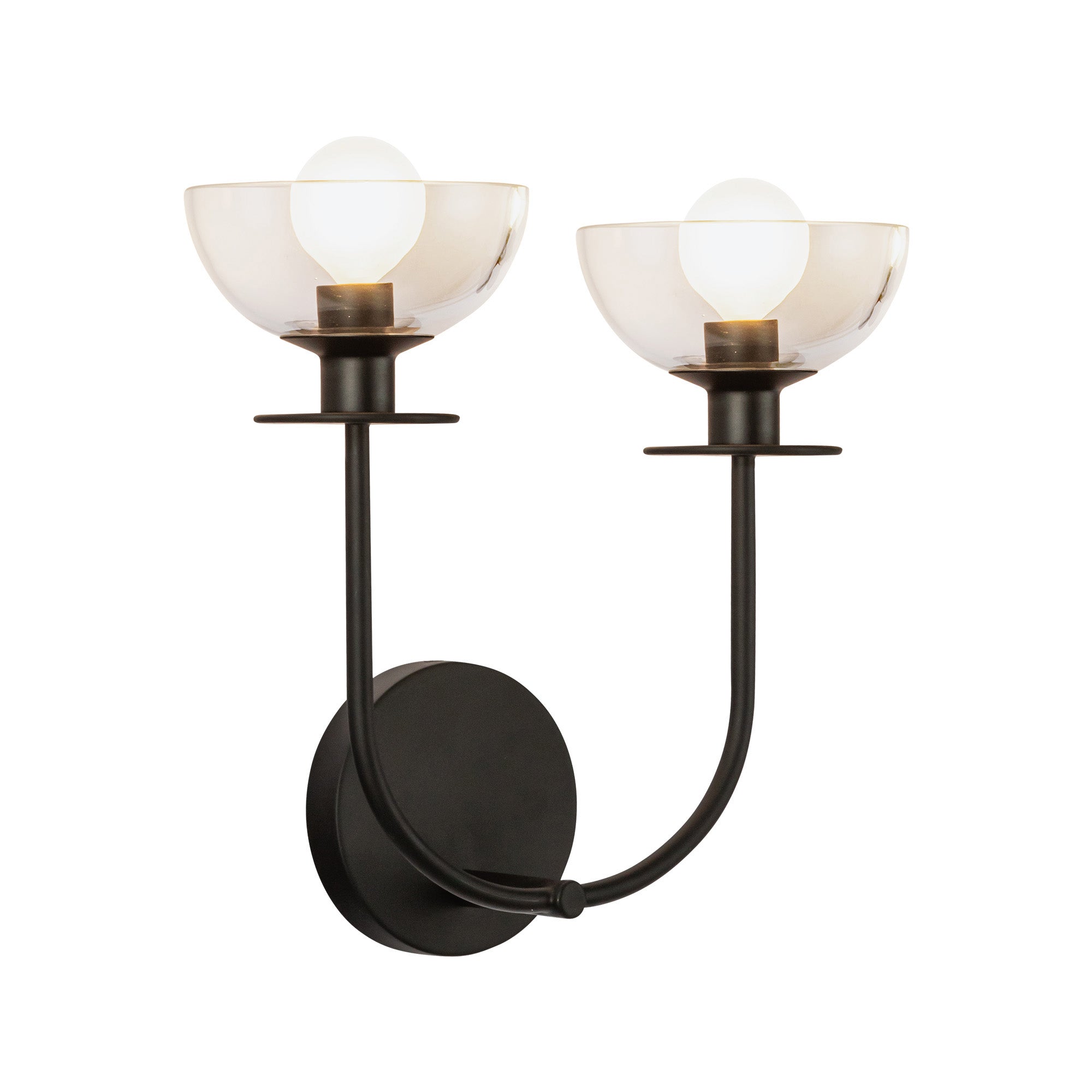Sylvia 12-in Steel Vanity Light