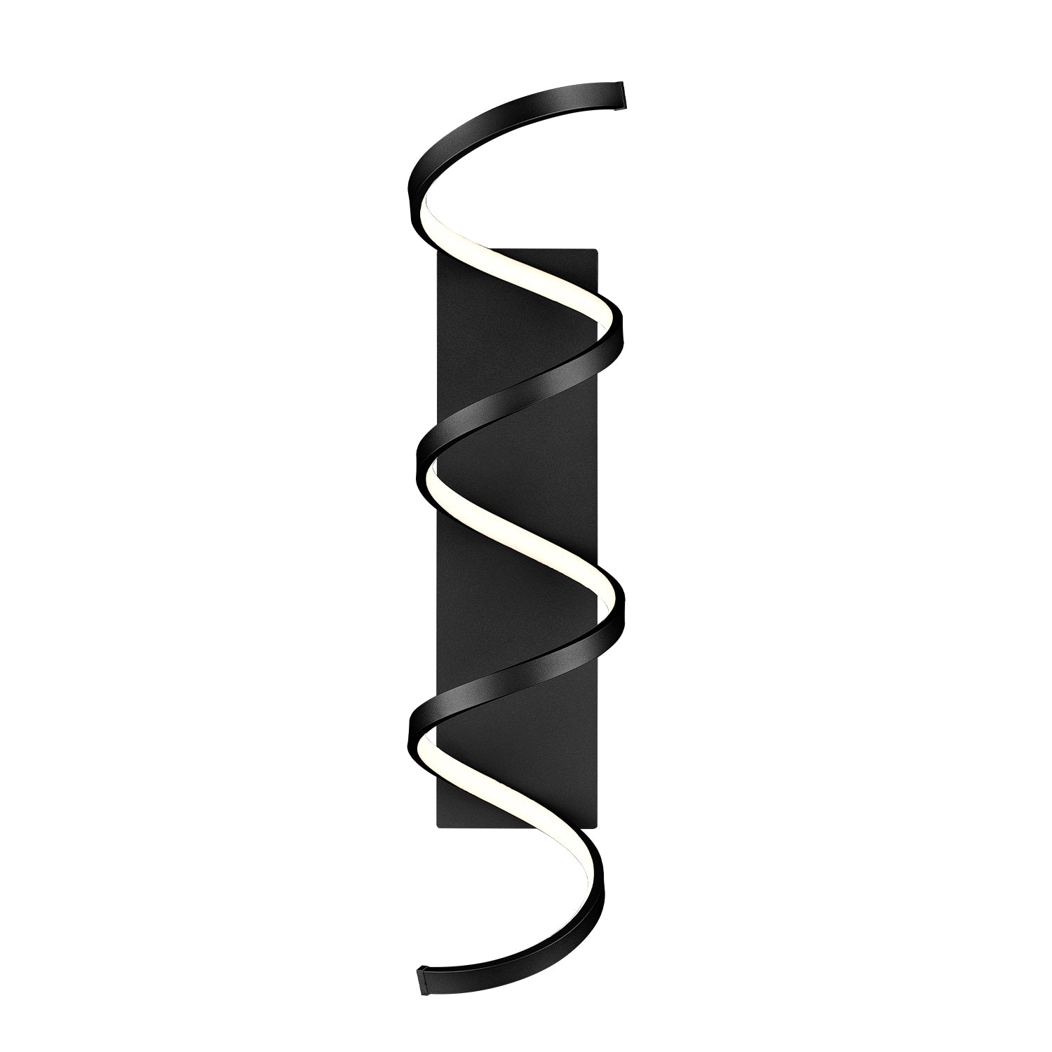 Synergy 36-in Aluminum Polymeric Material Wall Sconce
