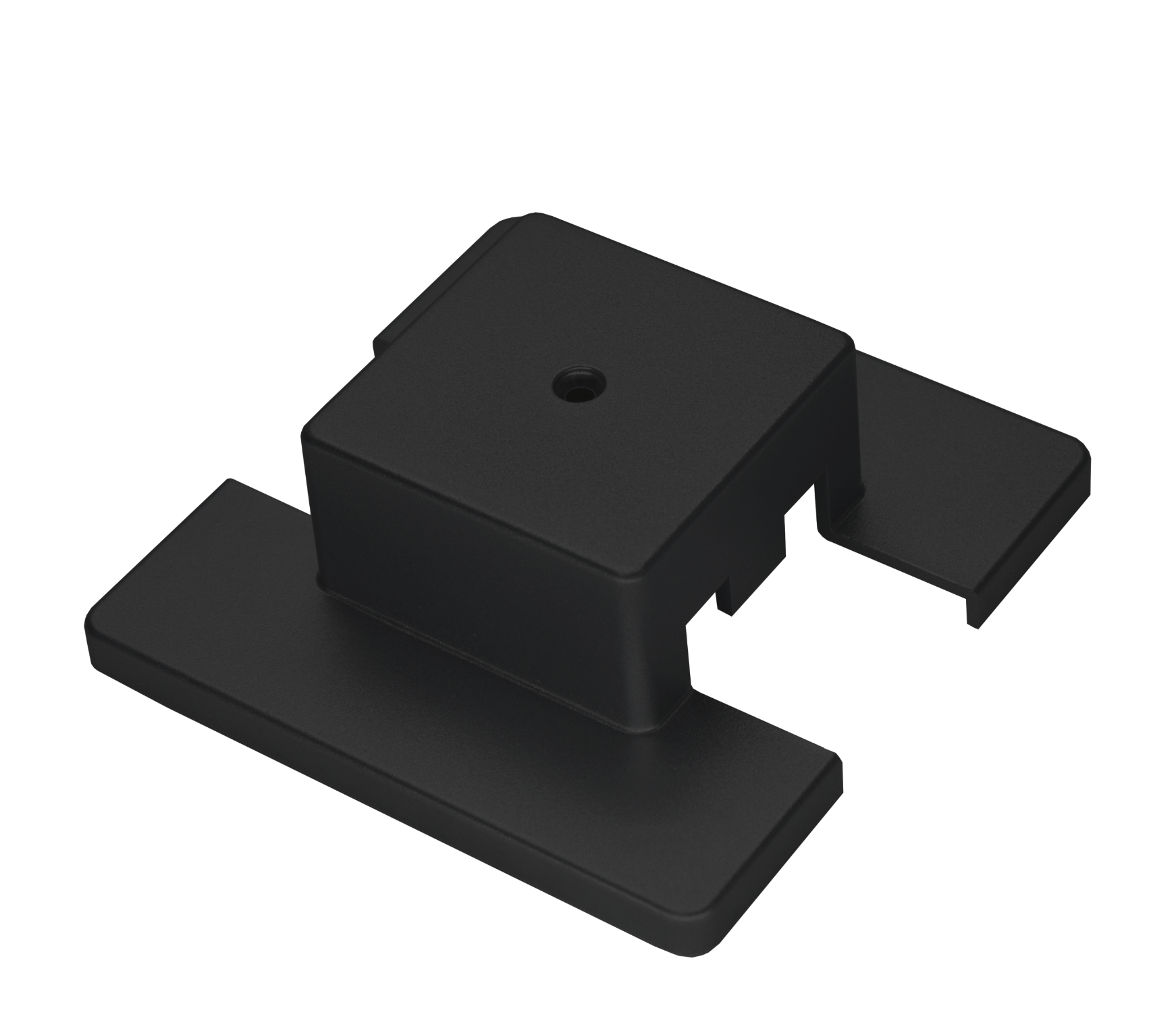 4.25-inch Black Track Light Floating Feed