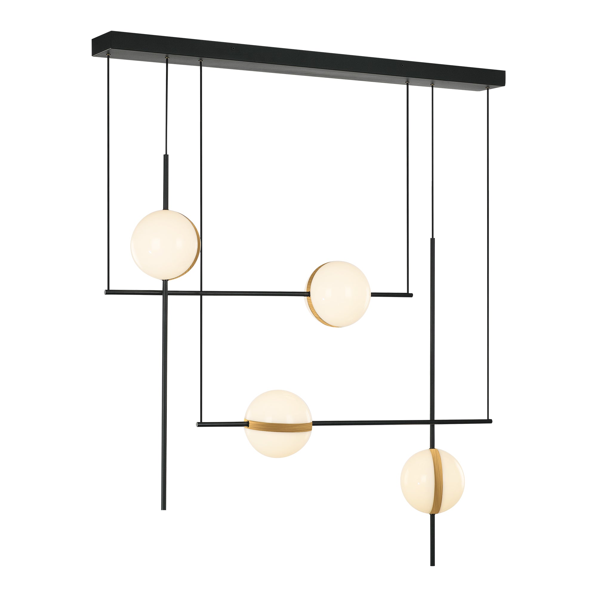 Tagliato 40-in Steel Linear Pendant