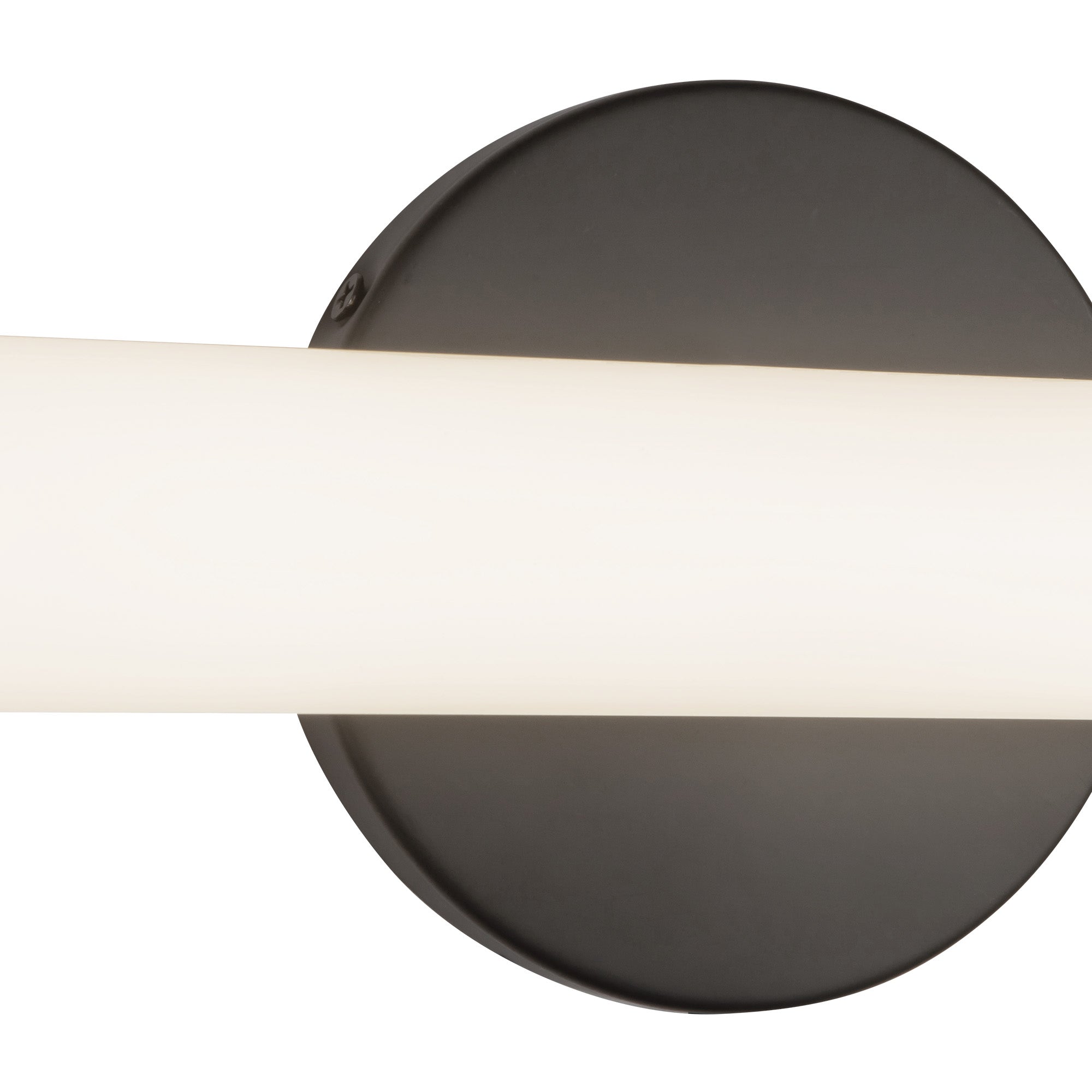 Tectra 24-in Aluminum Steel Acrylic Wall Sconce