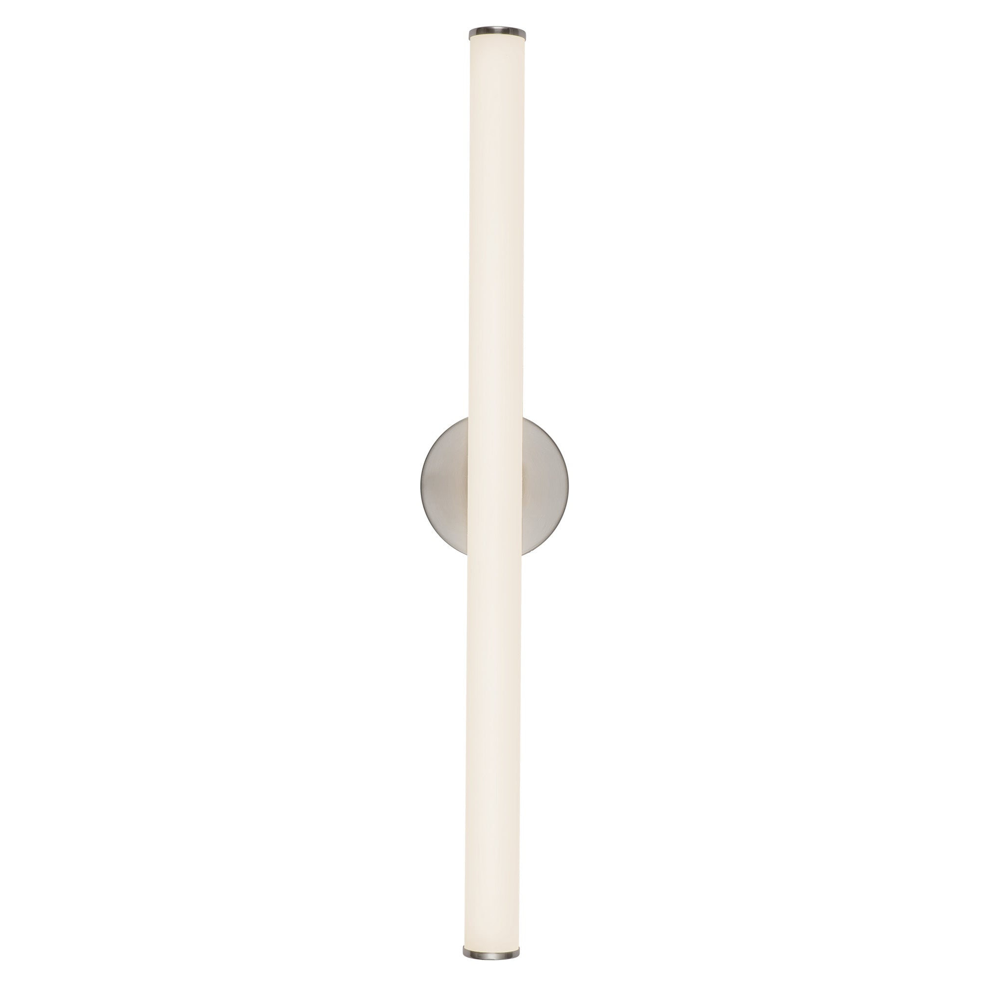 Tectra 30-in Aluminum Steel Acrylic Wall Sconce