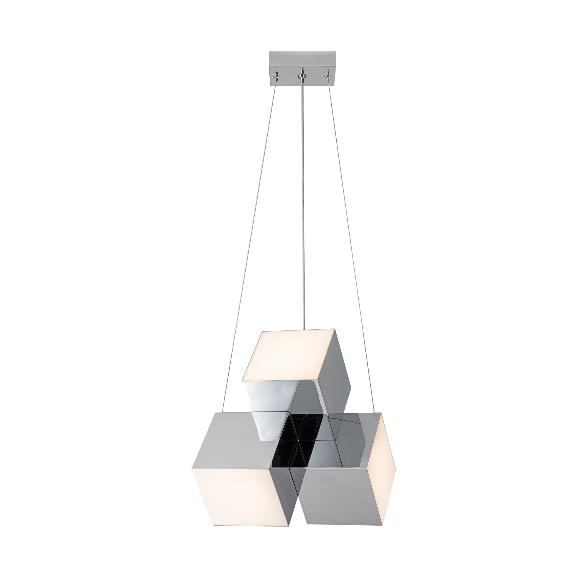 Tetra 16-in Steel Pendant