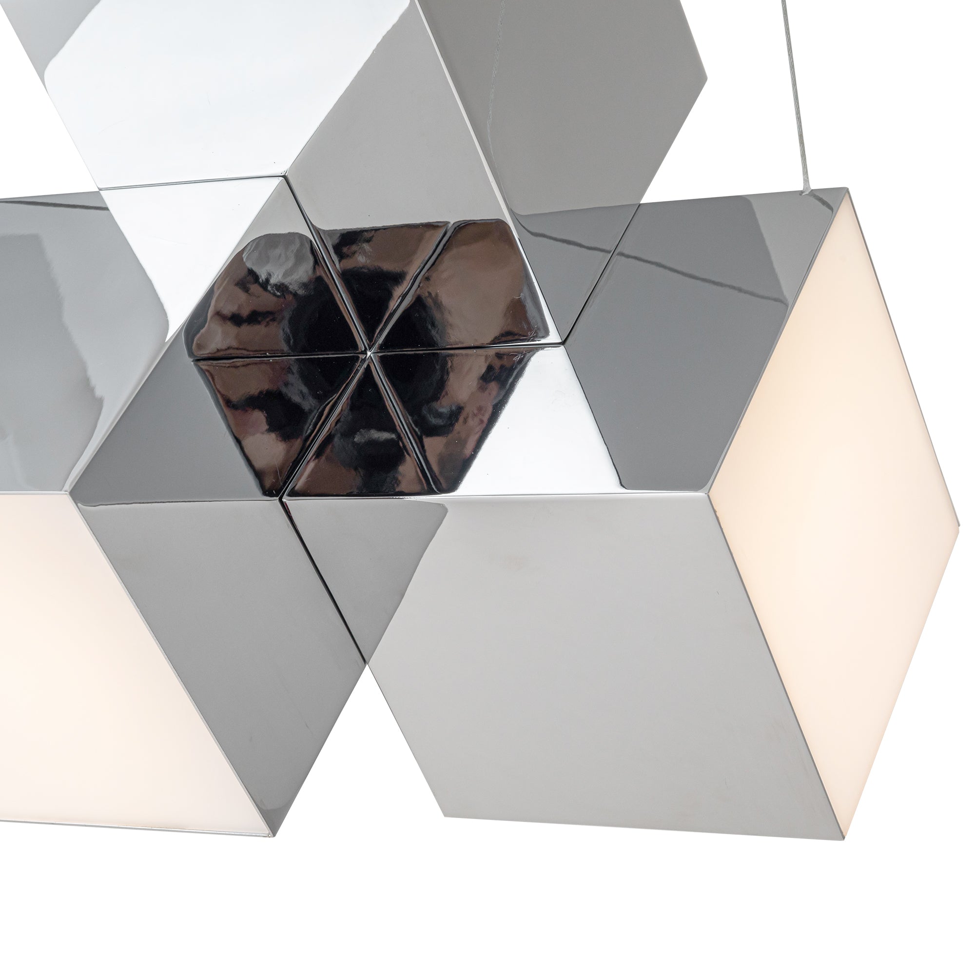 Tetra 16-in Steel Pendant