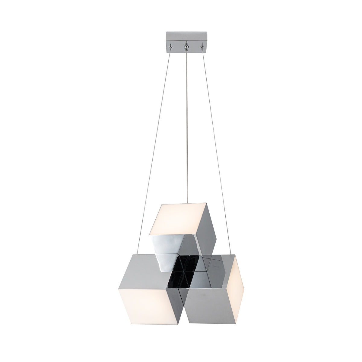 Tetra 16-in Steel Pendant