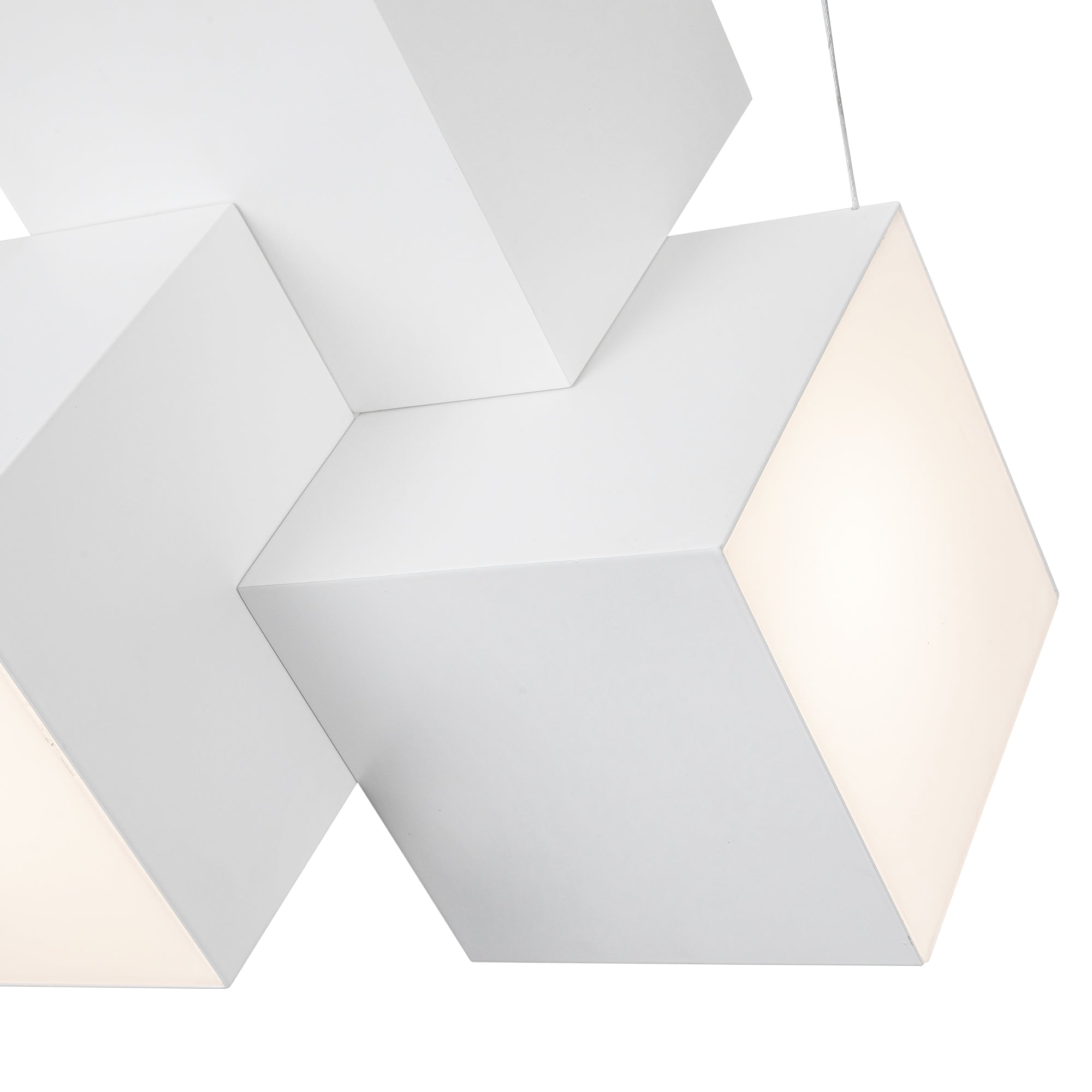 Tetra 16-in Steel Pendant