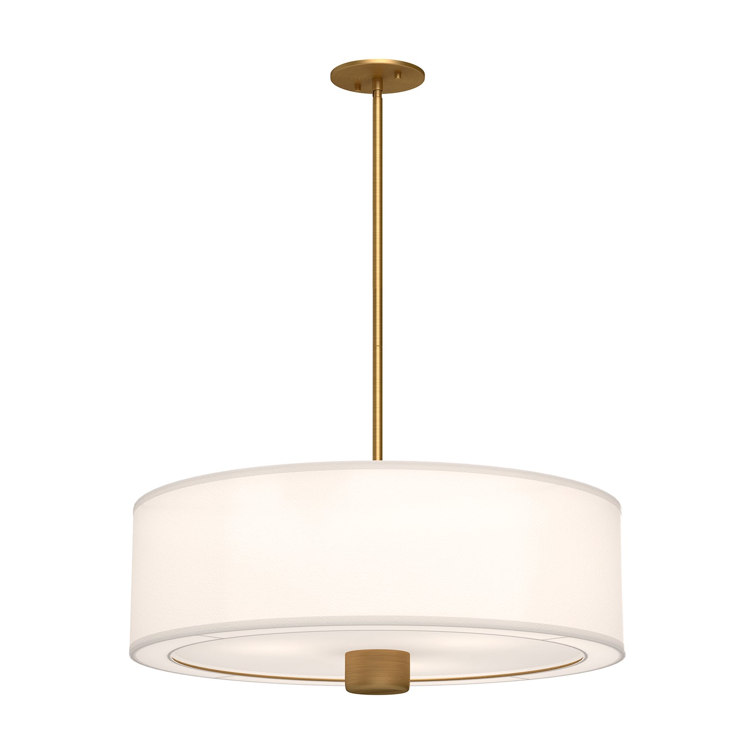 Theo 24-in Steel Pendant