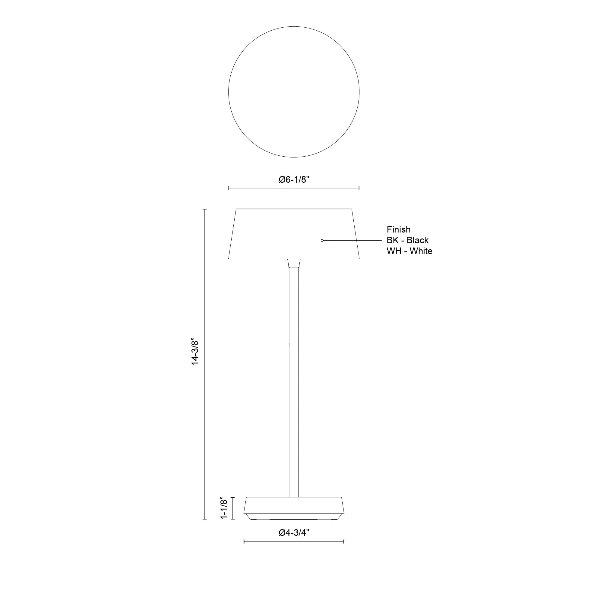 Tindra 14-in Steel Table Lamp
