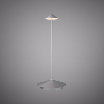 Shift Silver Table Lamp Dimmable