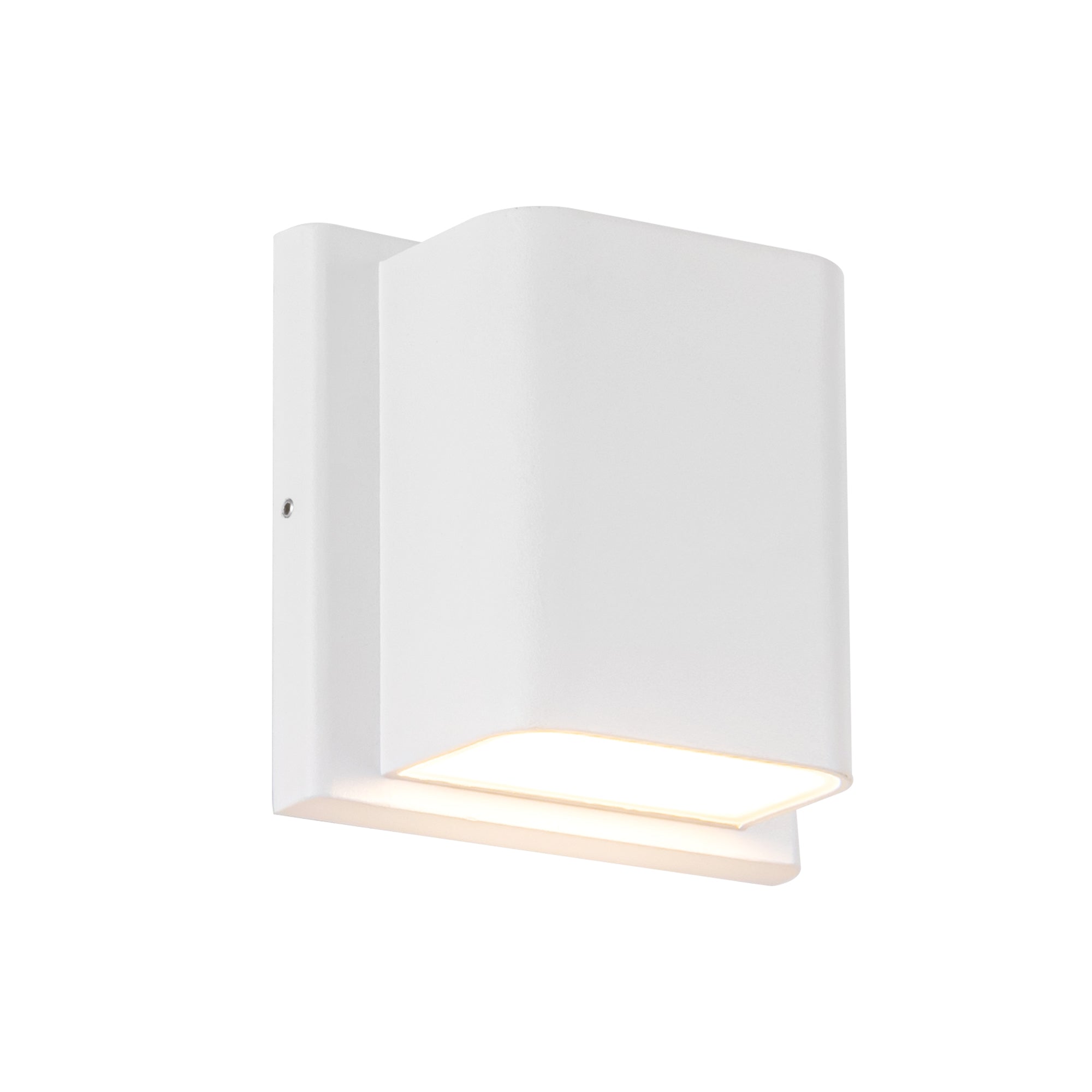 Tolan 4-in Aluminum Outdoor Wall Light