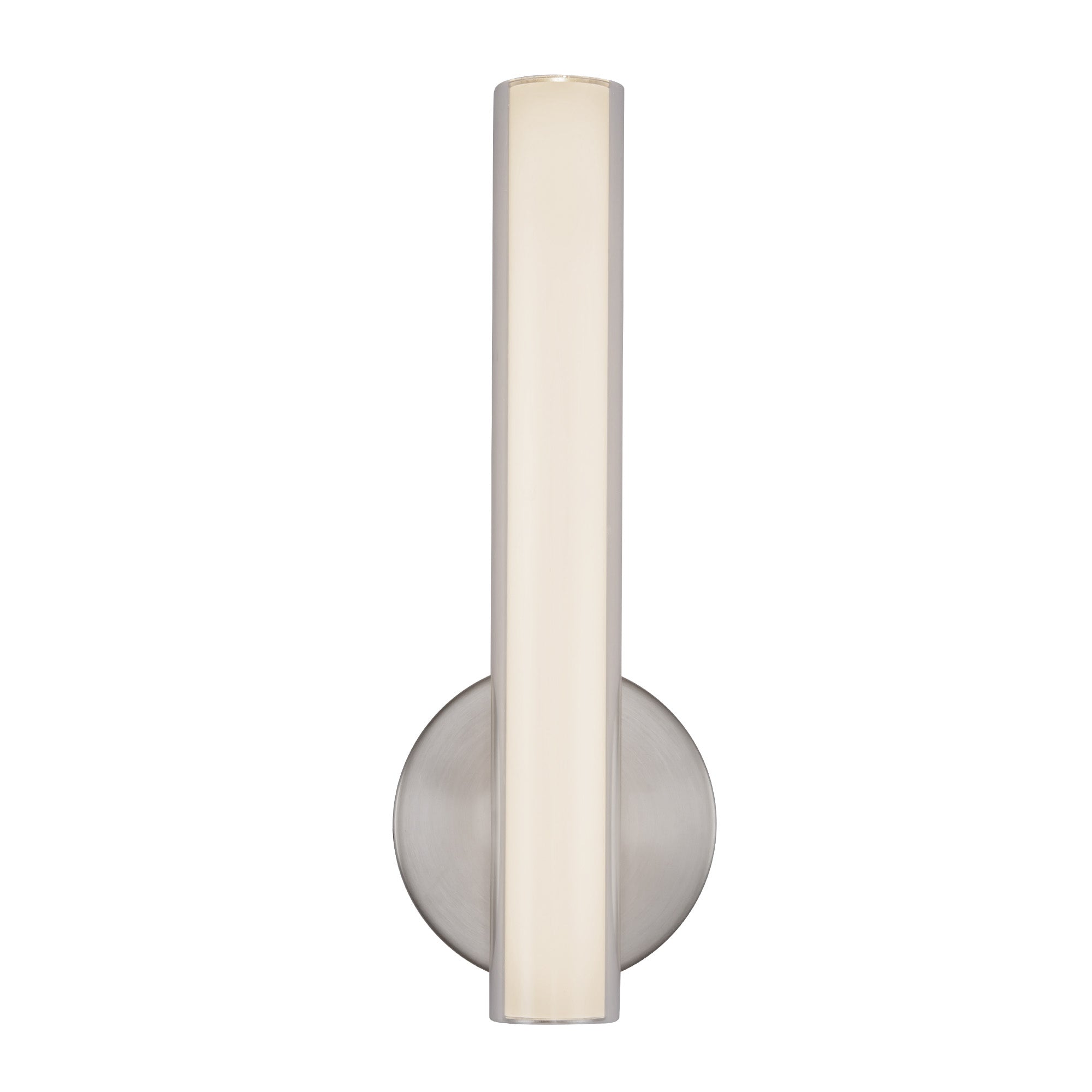 Tole 14-in Aluminum Steel Acrylic Wall Sconce