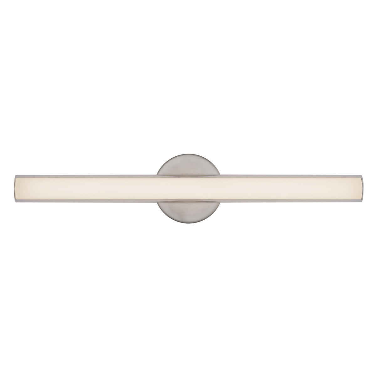 Tole 24-in Aluminum Steel Acrylic Wall Sconce