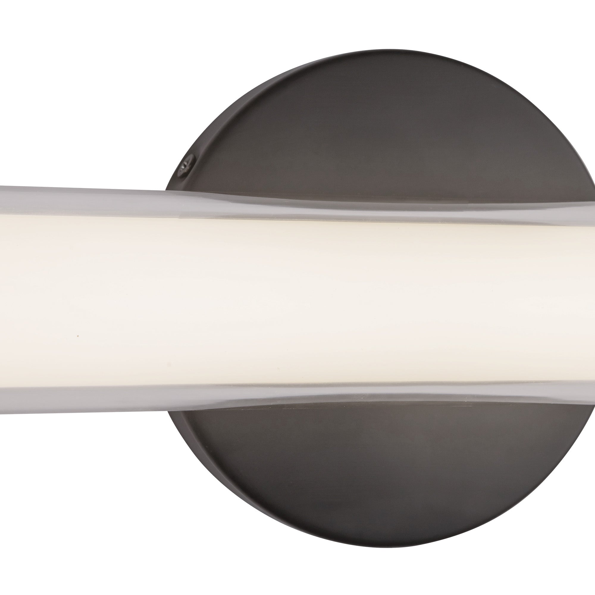 Tole 36-in Aluminum Steel Acrylic Wall Sconce