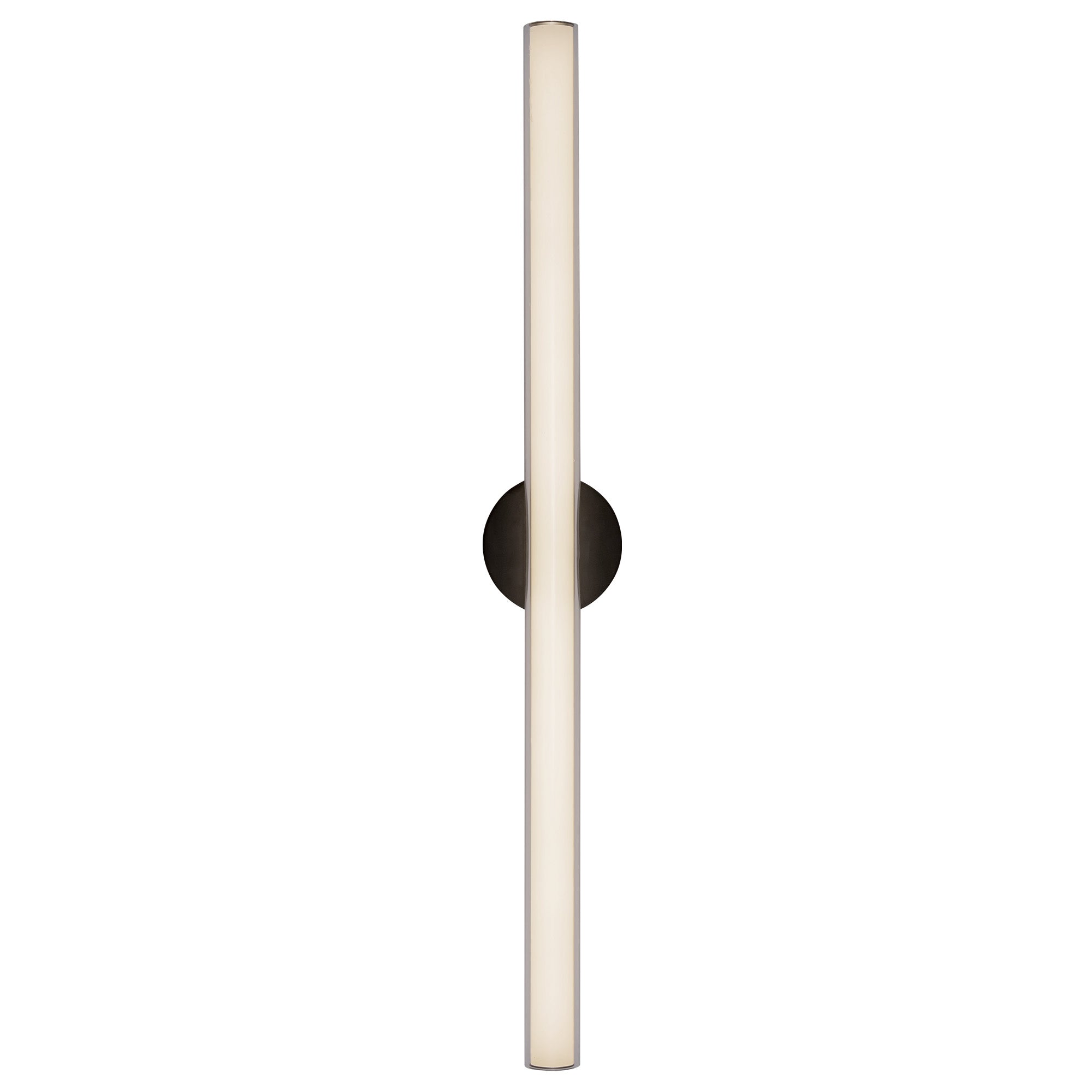 Tole 36-in Aluminum Steel Acrylic Wall Sconce