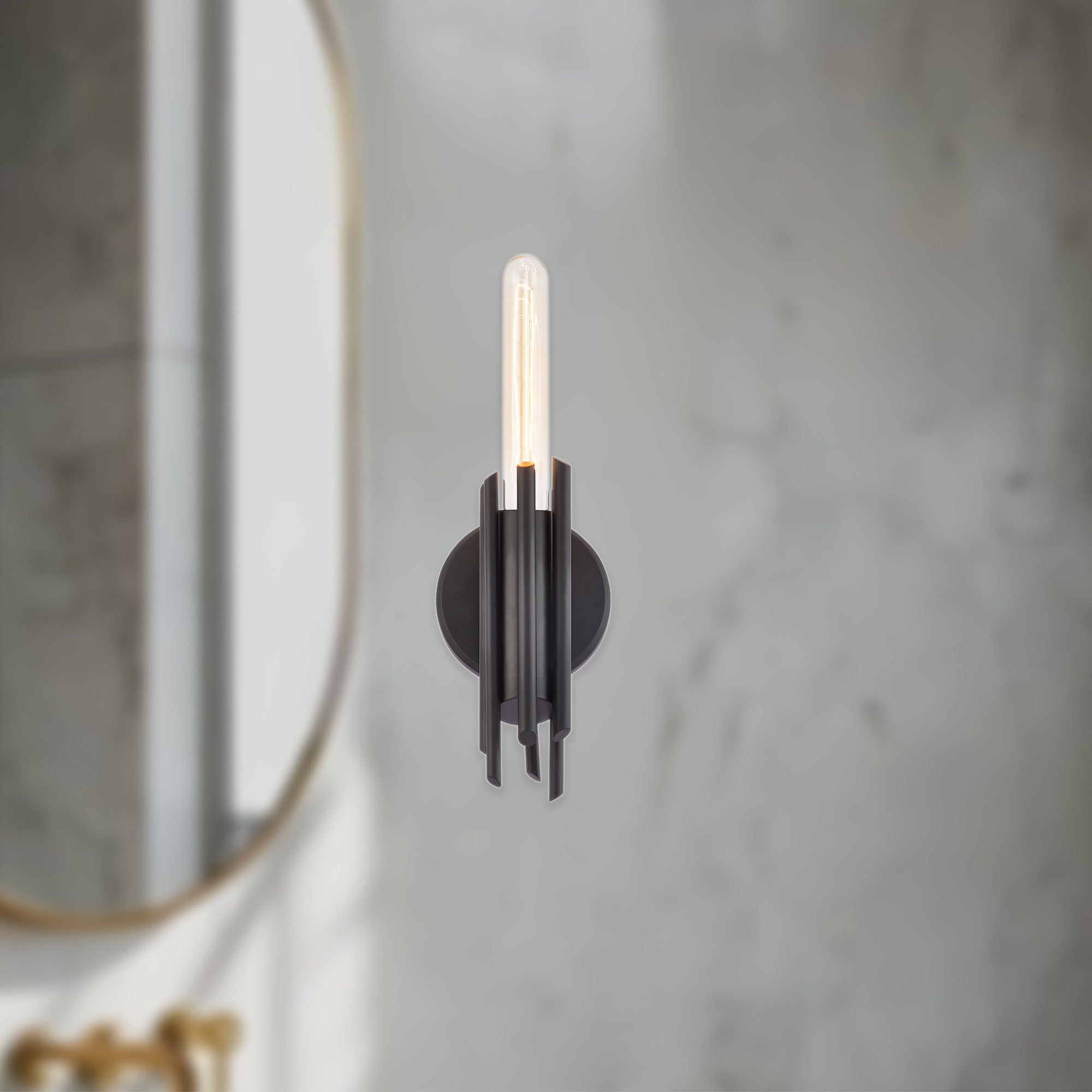 Torres 9-in Steel Vanity Light