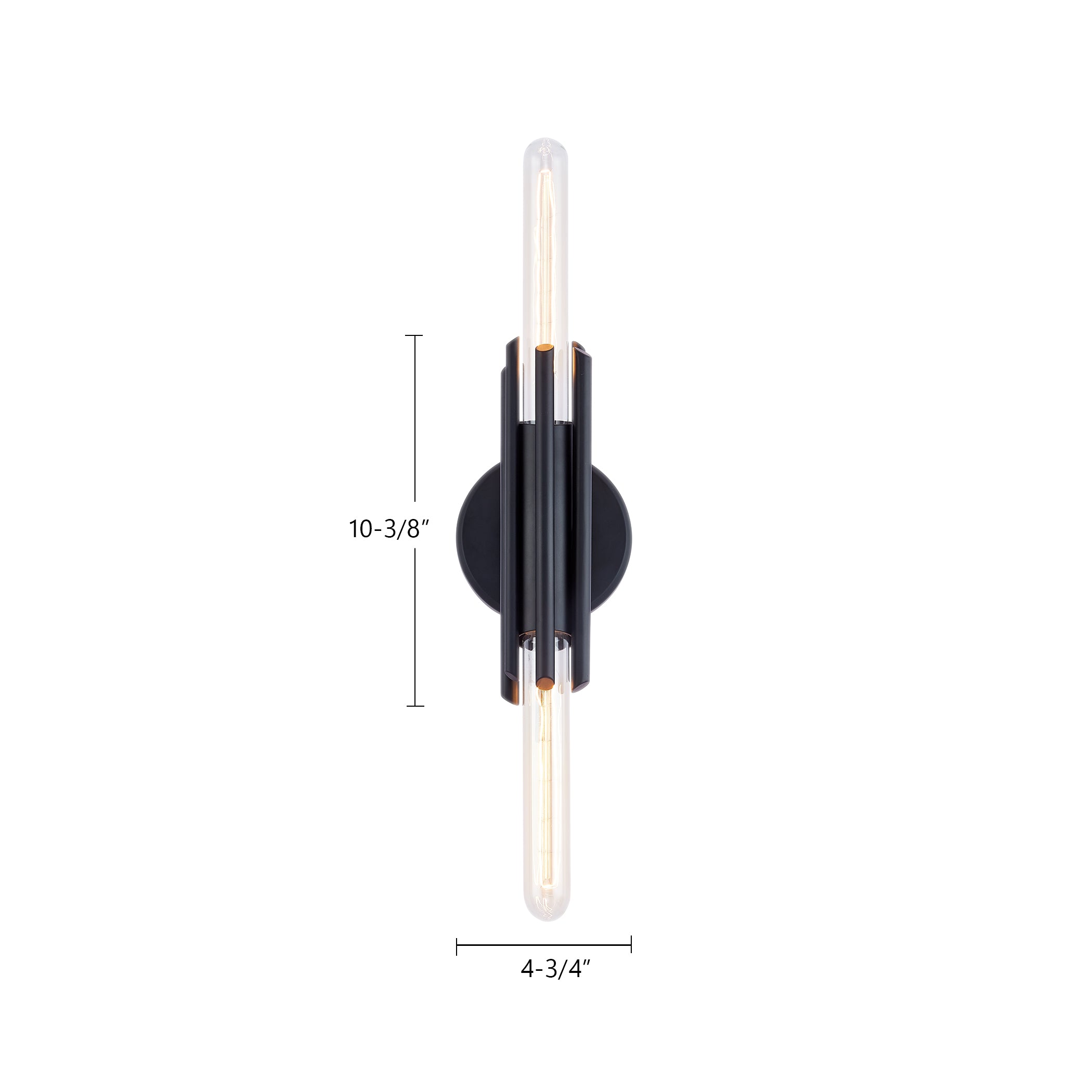 Torres 11-in Steel Vanity Light