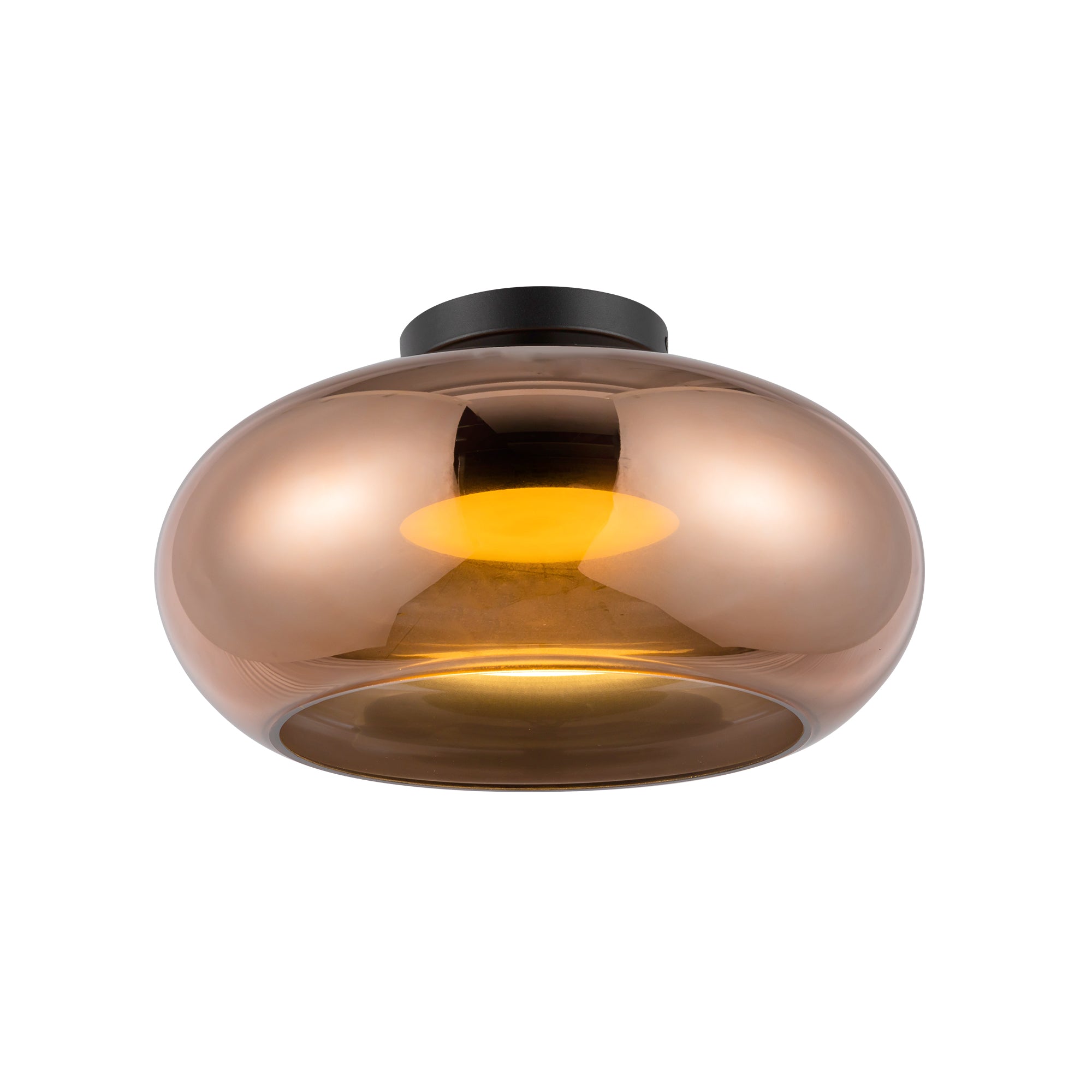 Trinity 14-in Aluminum Semi-Flush Mount